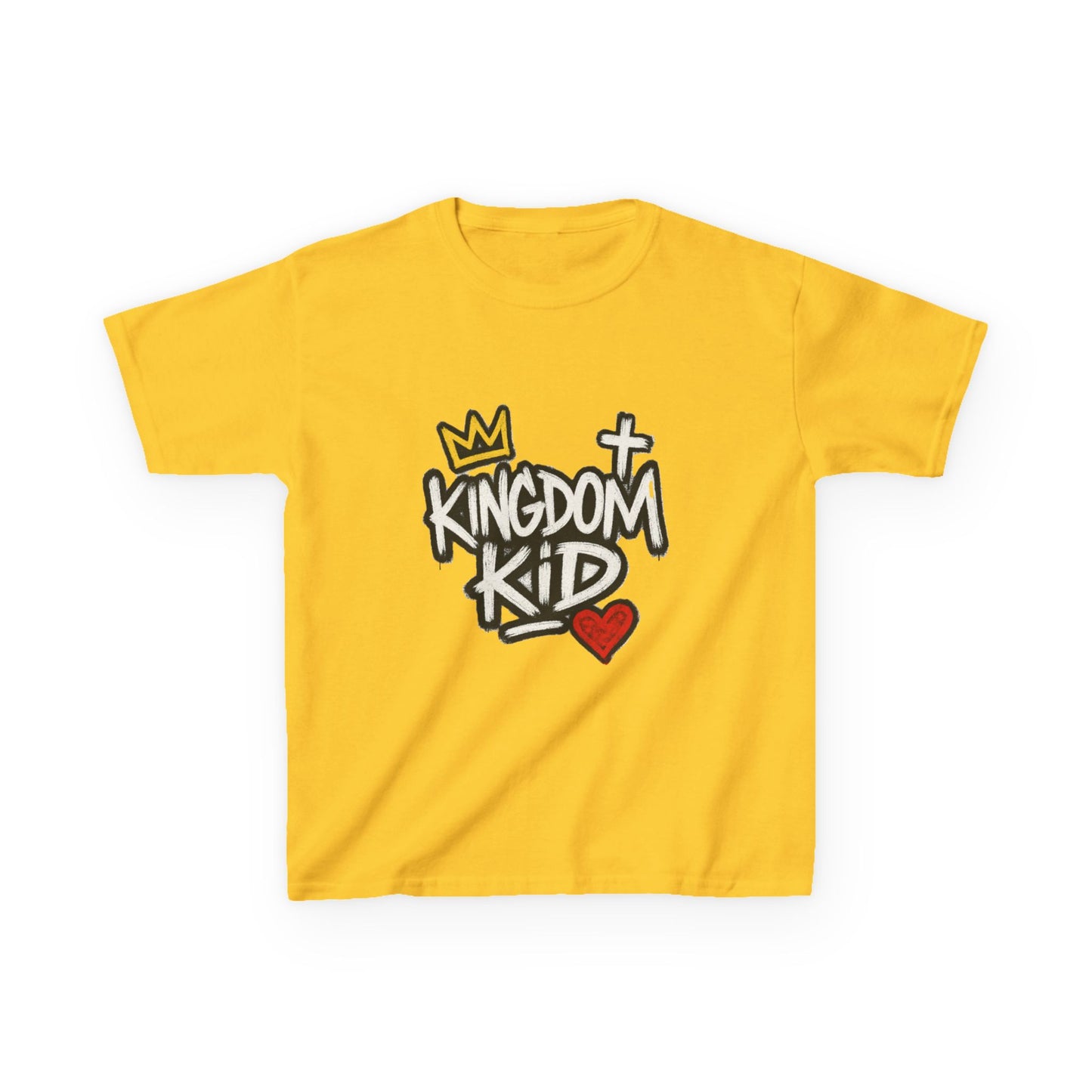 Stylish Kids Tee for Young Believers | Kingdom Kid Design, Christian Youth Apparel, Gift for Baptism, Church Events, Kids Fashion