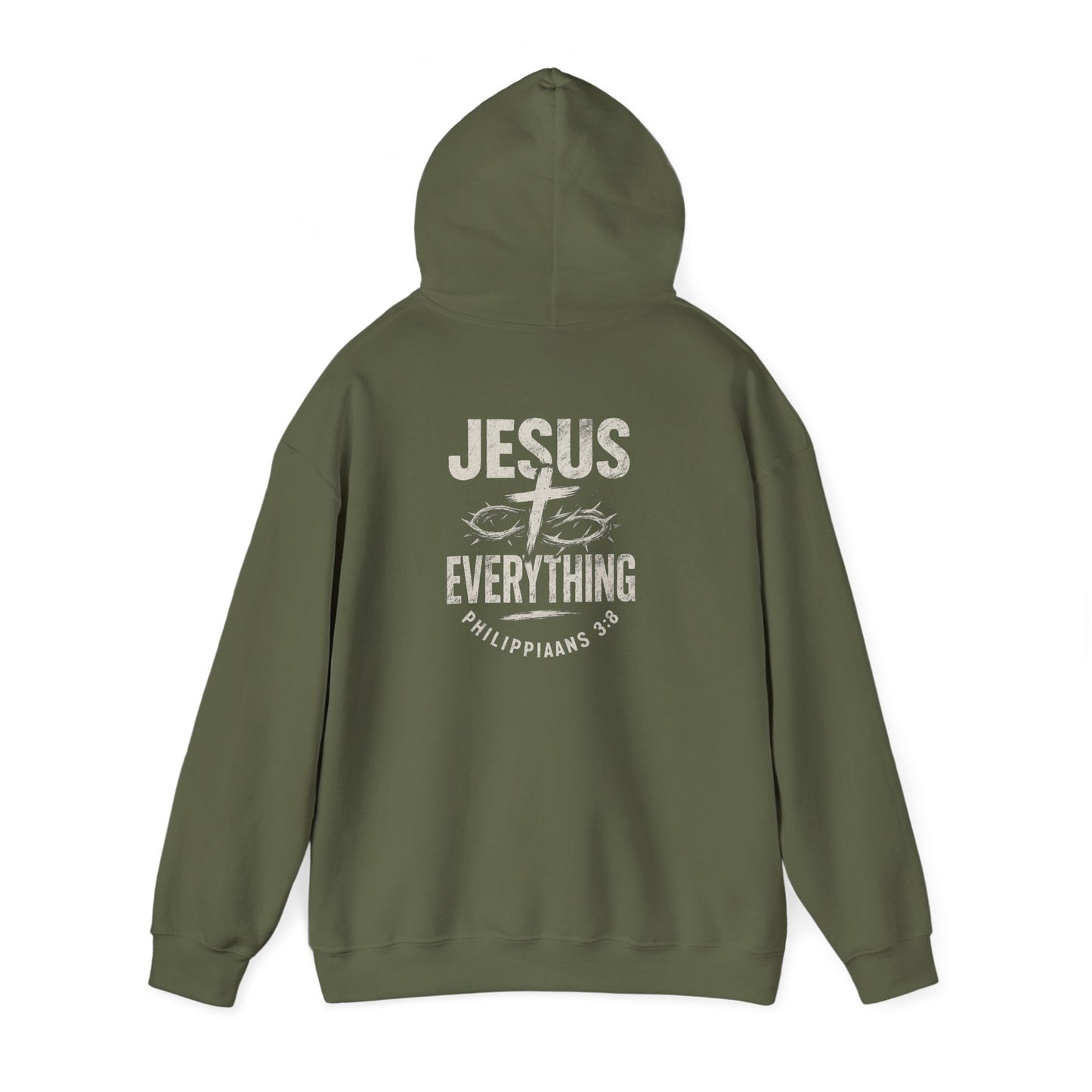 Faith-Inspired Hoodie, Christian Sweatshirt, Unisex Worship Apparel, Cozy Church Wear, Gift for Believers