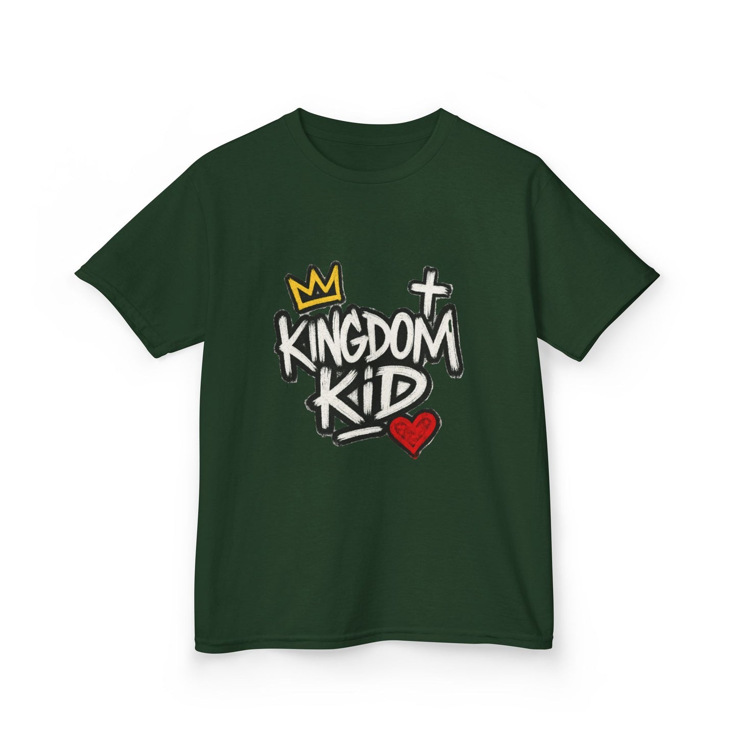 Stylish Kids Tee for Young Believers | Kingdom Kid Design, Christian Youth Apparel, Gift for Baptism, Church Events, Kids Fashion