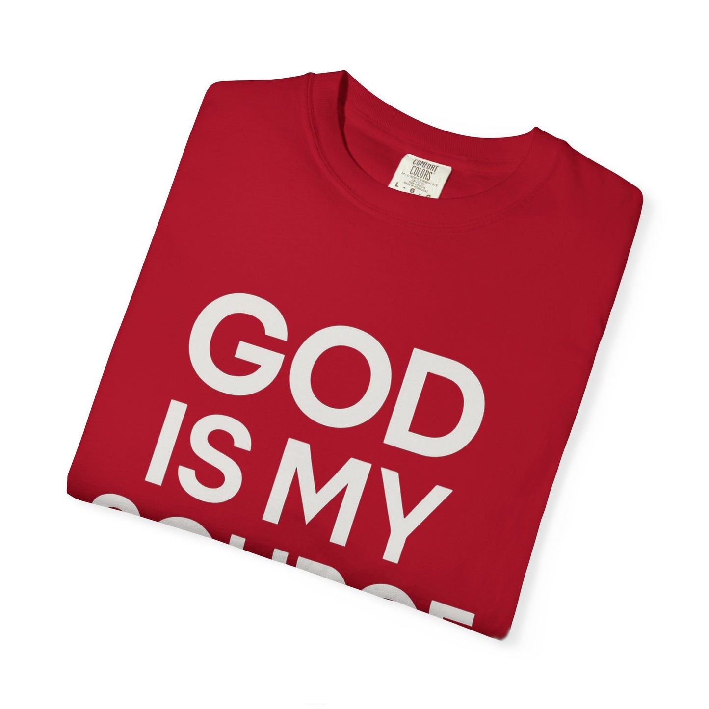 Faith-Inspired Unisex T-Shirt, God is My Source Tee, Religious Apparel, Inspirational Gift, Casual Faith Shirt, Christian Clothing