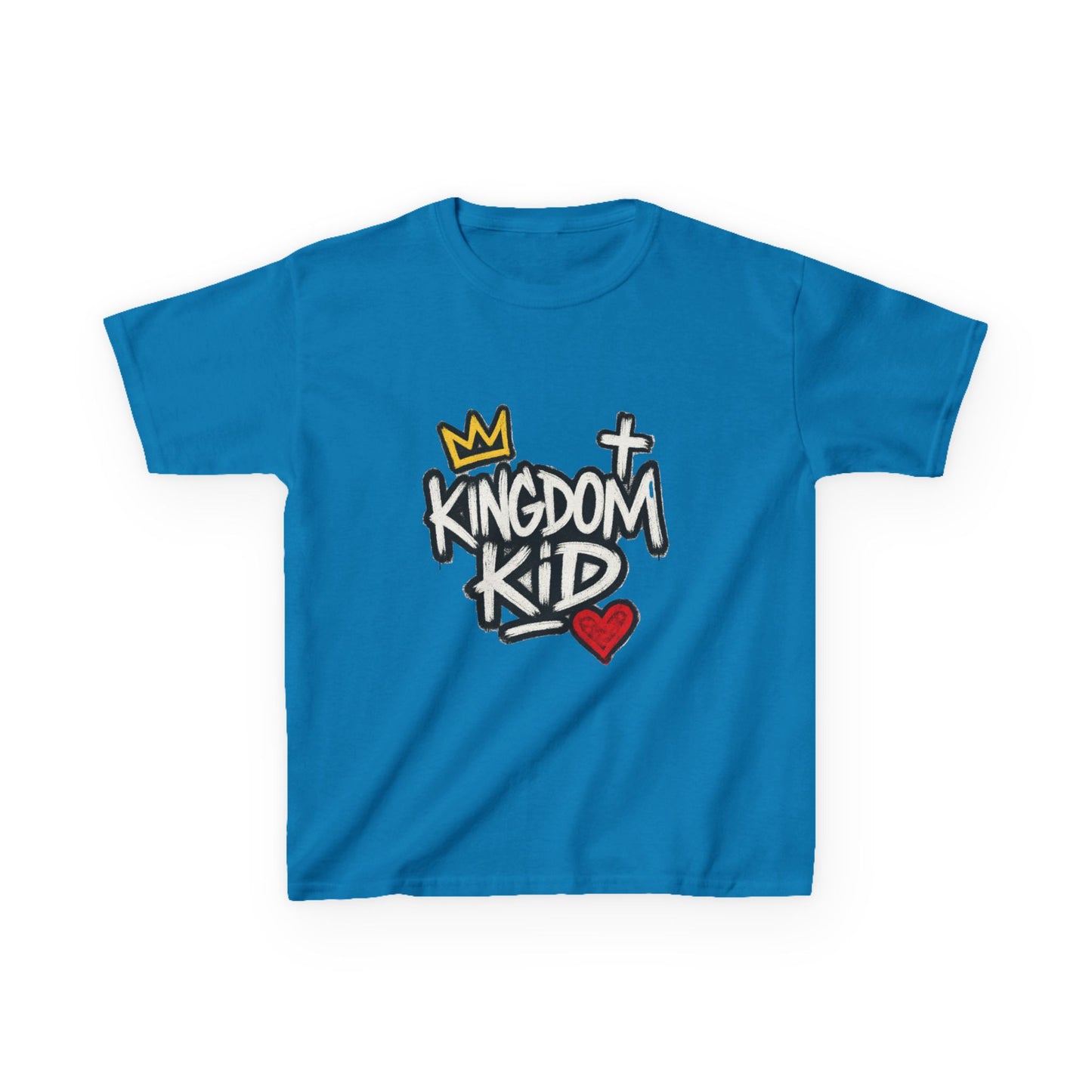 Stylish Kids Tee for Young Believers | Kingdom Kid Design, Christian Youth Apparel, Gift for Baptism, Church Events, Kids Fashion