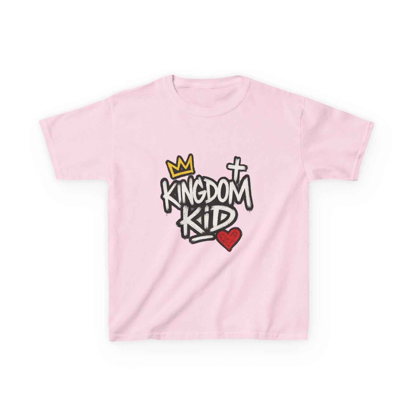 Stylish Kids Tee for Young Believers | Kingdom Kid Design, Christian Youth Apparel, Gift for Baptism, Church Events, Kids Fashion