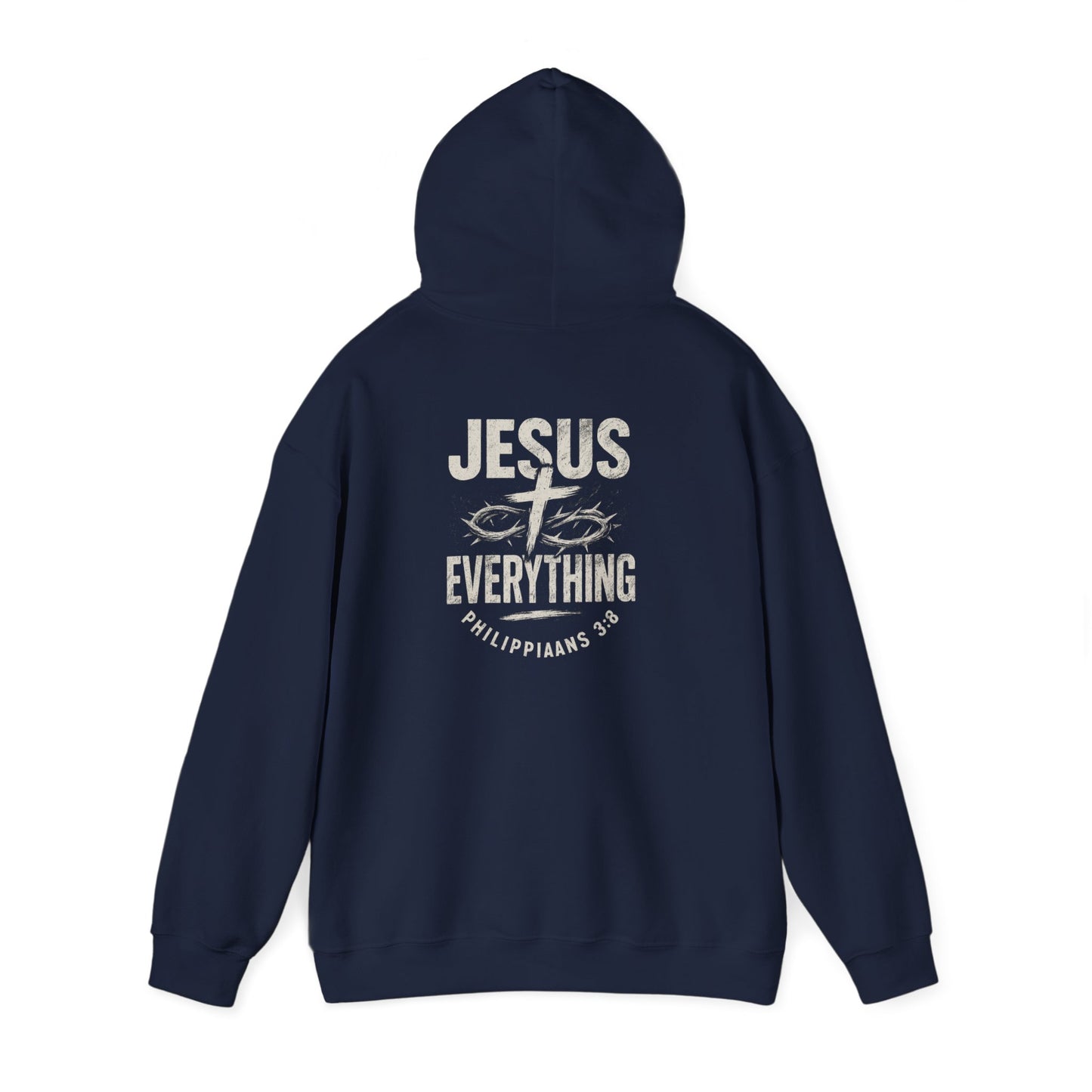 Faith-Inspired Hoodie, Christian Sweatshirt, Unisex Worship Apparel, Cozy Church Wear, Gift for Believers