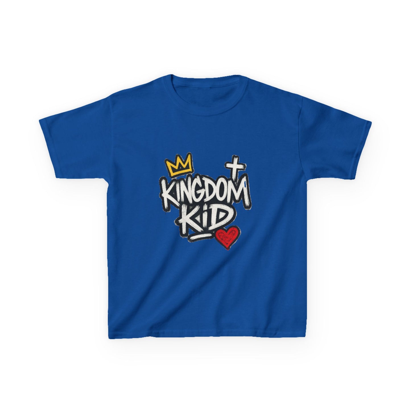 Stylish Kids Tee for Young Believers | Kingdom Kid Design, Christian Youth Apparel, Gift for Baptism, Church Events, Kids Fashion