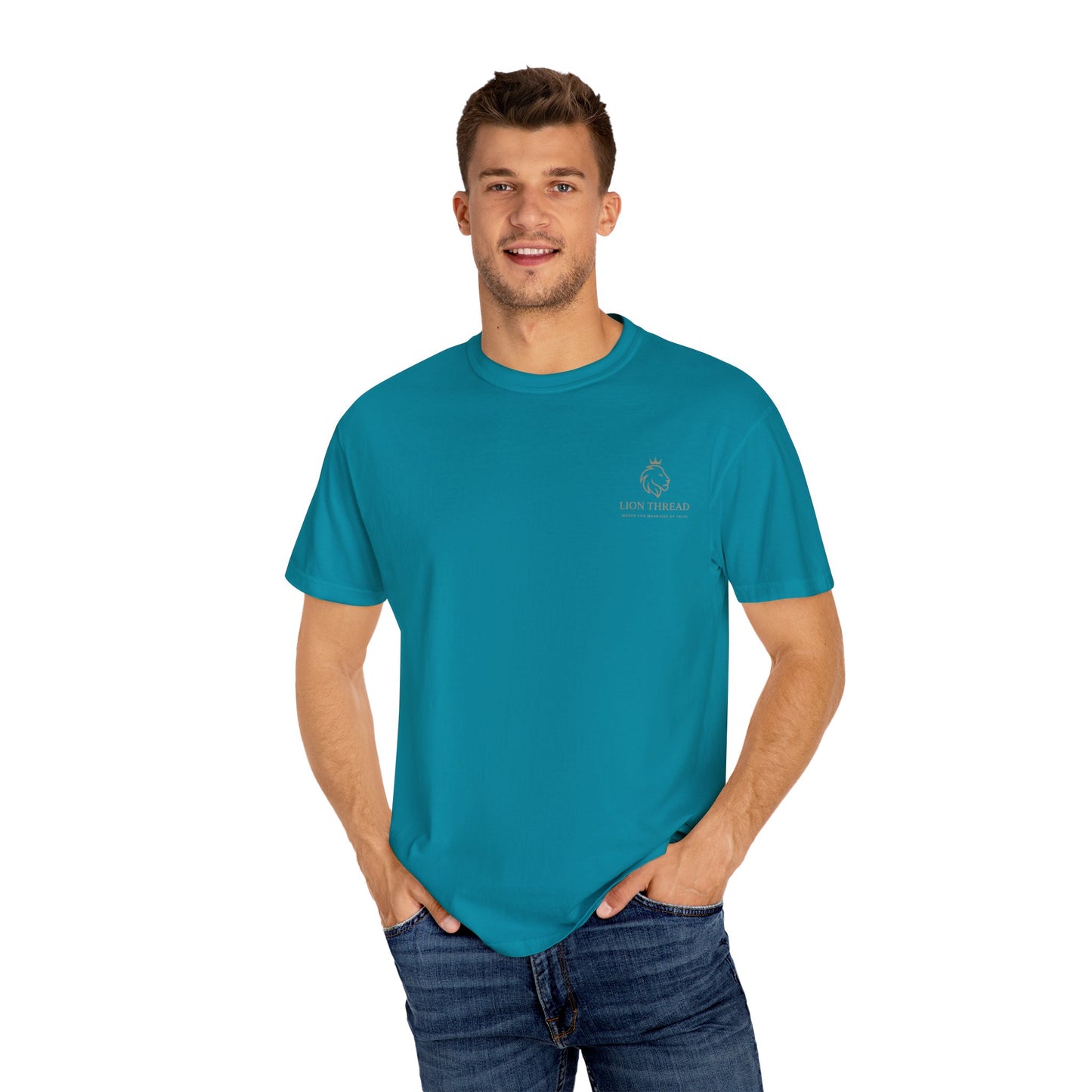 Faith-Inspired Unisex T-shirt: Heaven Don’t Back Down, Inspirational Apparel, Casual Wear, Gift for Believers, Everyday Comfort