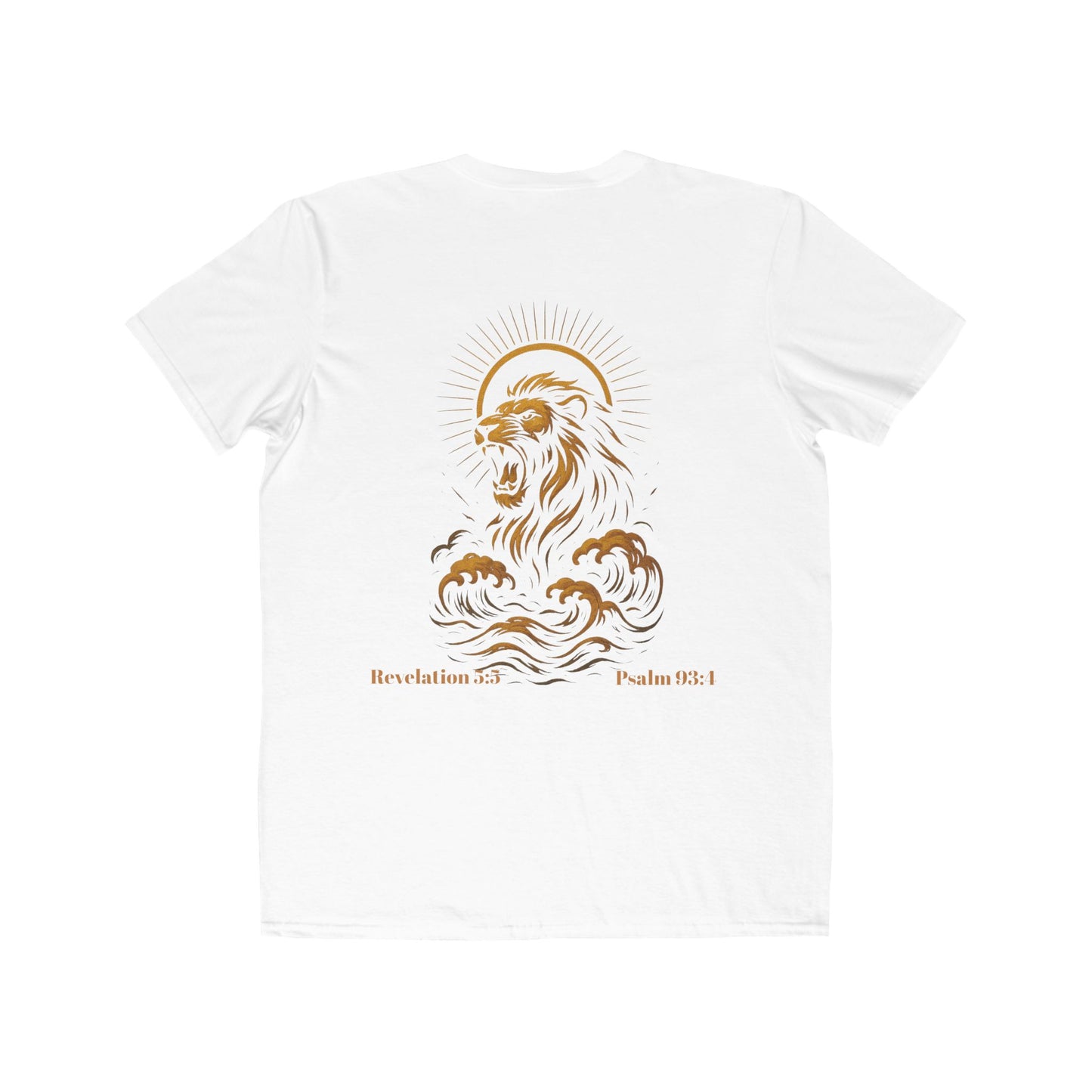 Men's Fashion Tee with Lion Design, Lightweight Casual Shirt, Summer Outfit, Beachwear, Gift for Him, Graphic T-Shirt