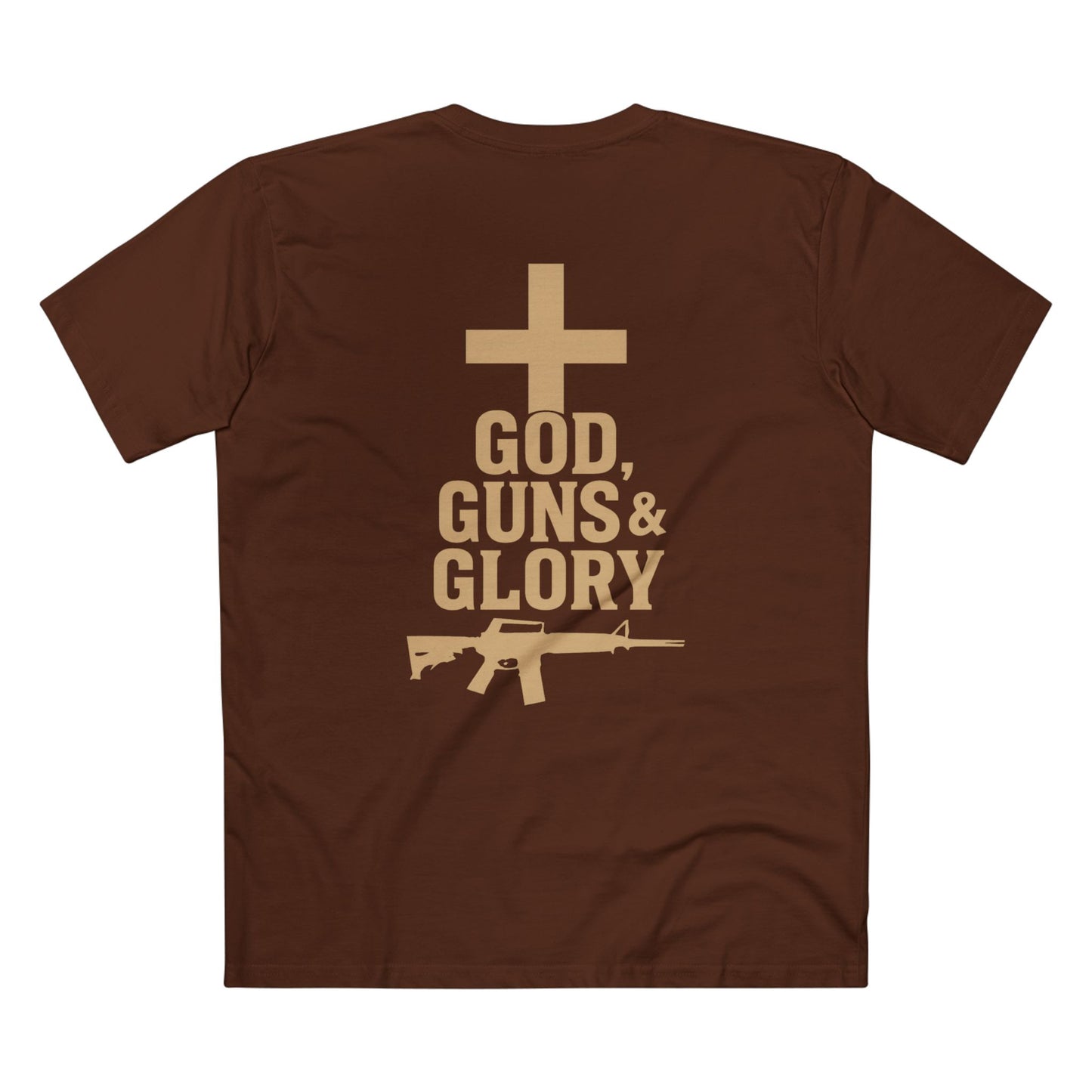 Faith & Freedom Tee, Casual T-Shirt for Patriotic Souls, Stylish Gift for Christians, Perfect for Holidays & Celebrations