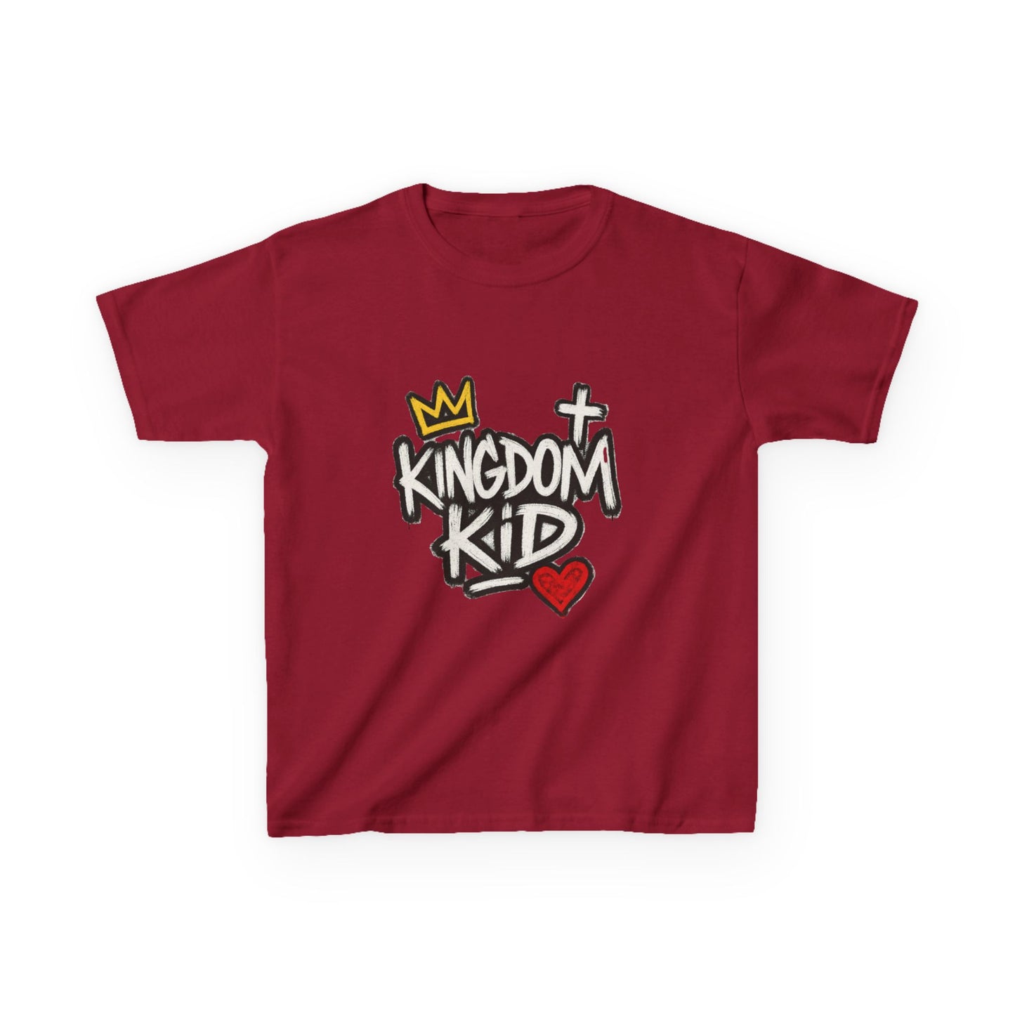 Stylish Kids Tee for Young Believers | Kingdom Kid Design, Christian Youth Apparel, Gift for Baptism, Church Events, Kids Fashion