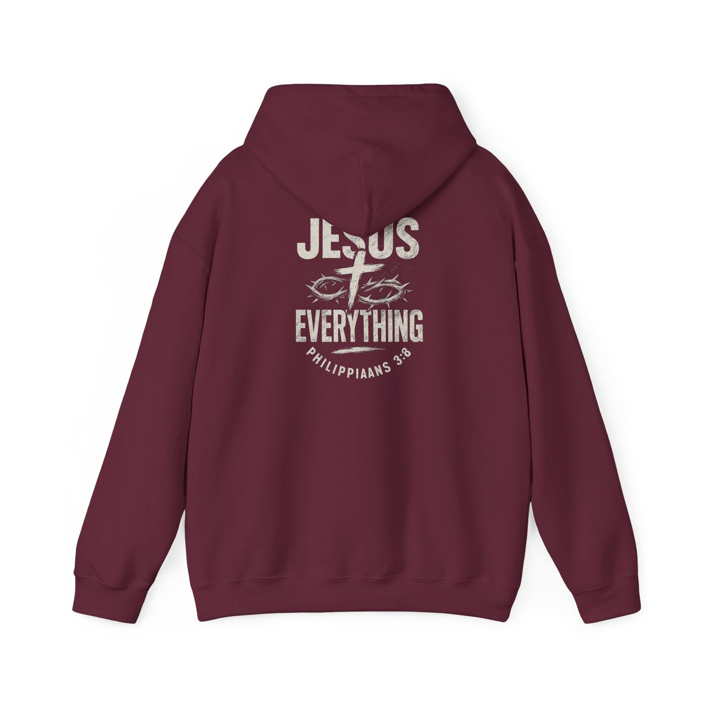 Faith-Inspired Hoodie, Christian Sweatshirt, Unisex Worship Apparel, Cozy Church Wear, Gift for Believers