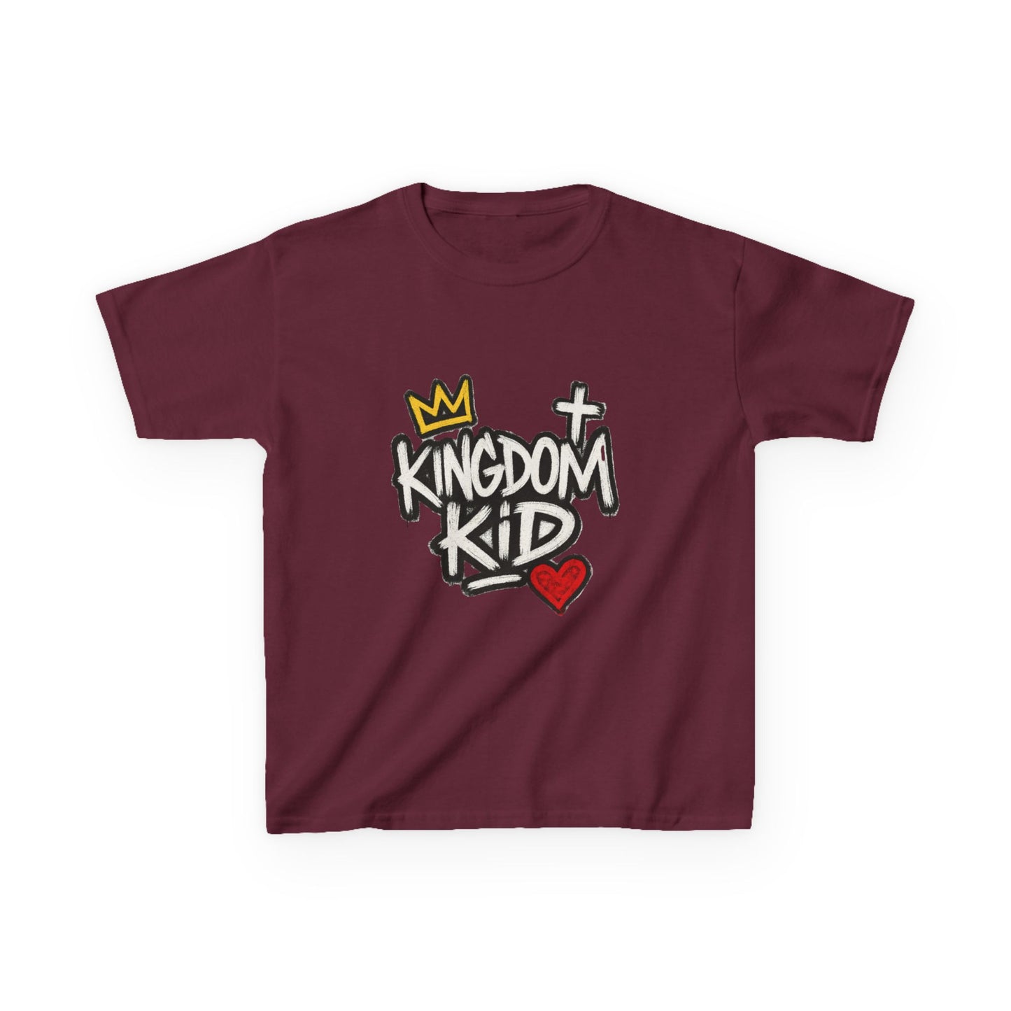 Stylish Kids Tee for Young Believers | Kingdom Kid Design, Christian Youth Apparel, Gift for Baptism, Church Events, Kids Fashion