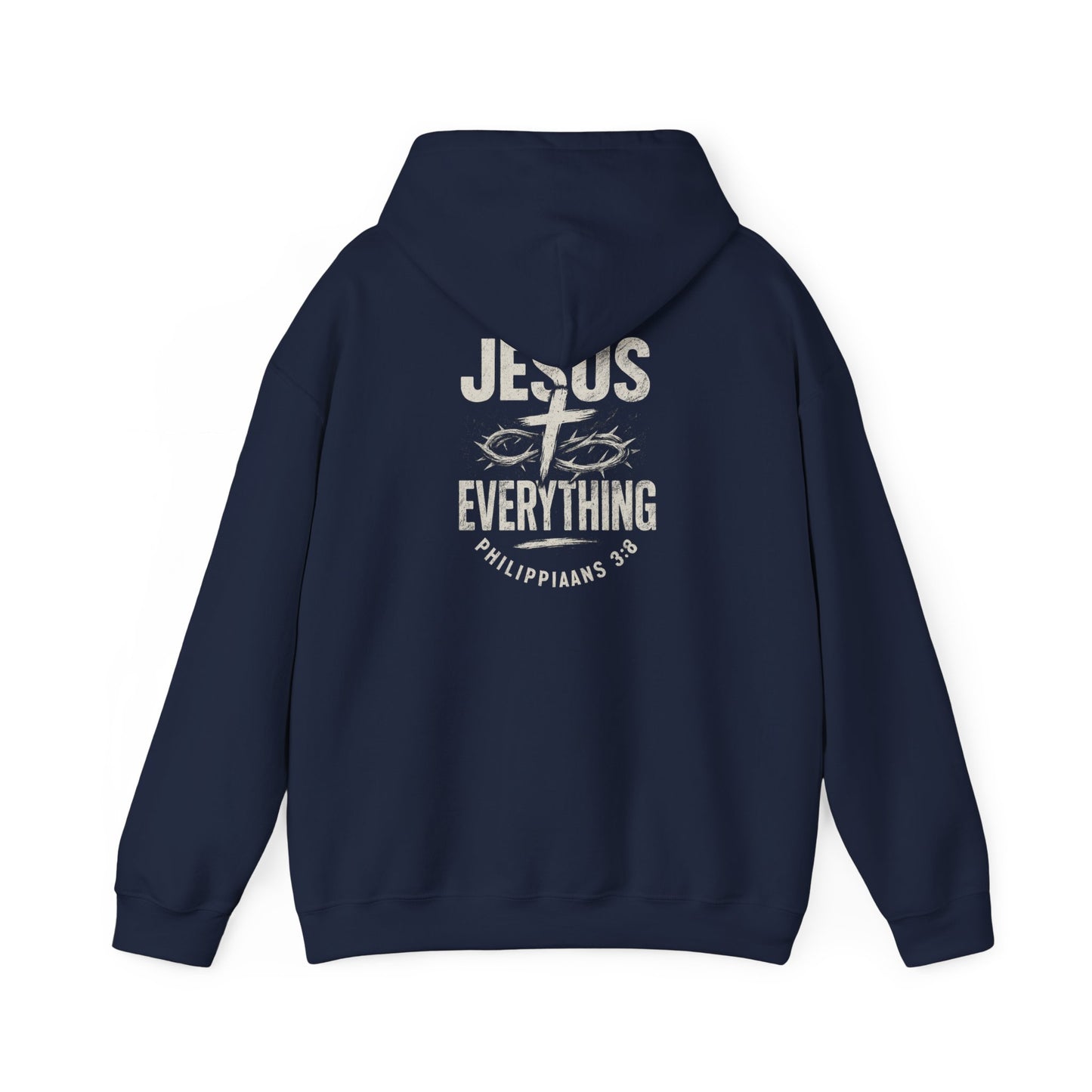 Faith-Inspired Hoodie, Christian Sweatshirt, Unisex Worship Apparel, Cozy Church Wear, Gift for Believers
