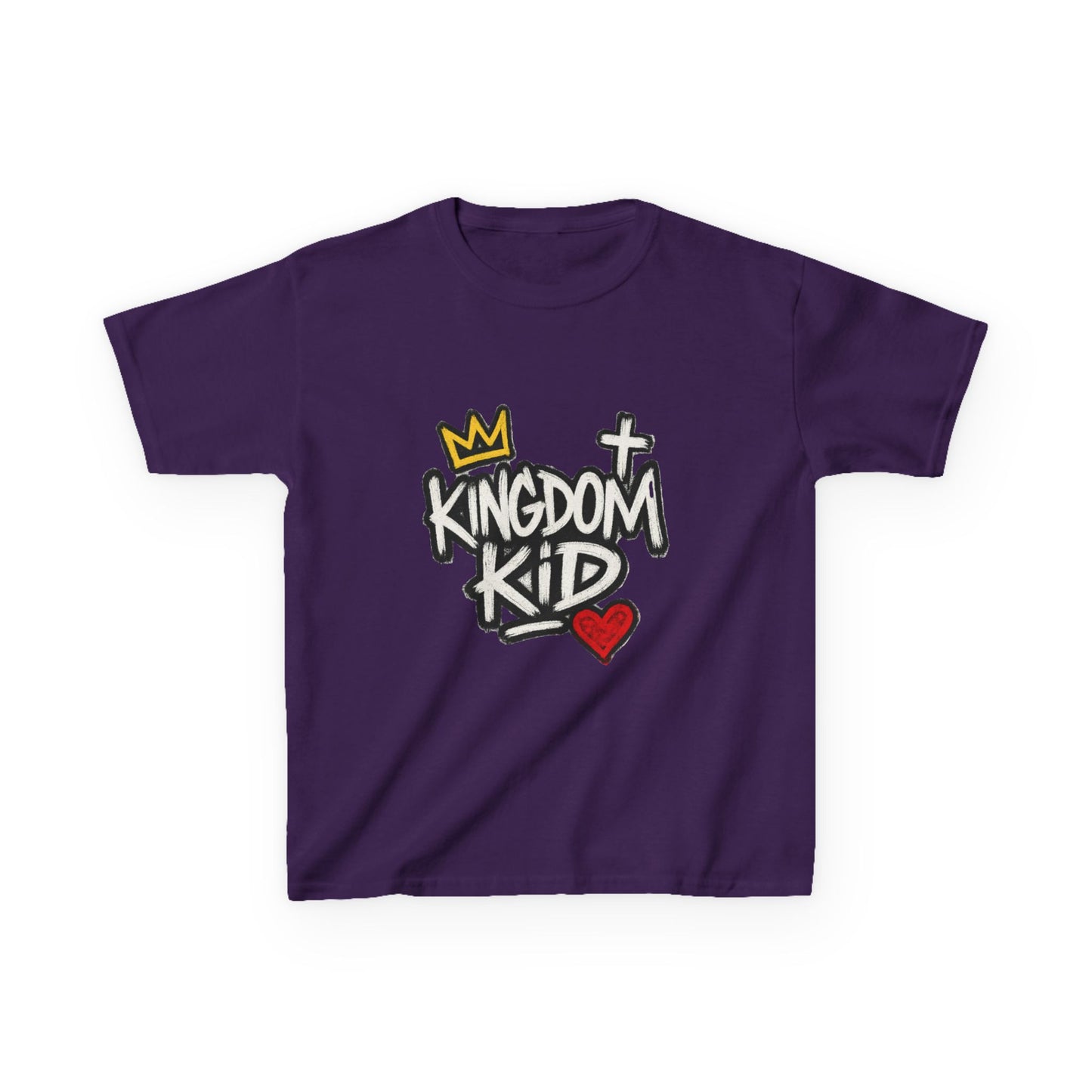 Stylish Kids Tee for Young Believers | Kingdom Kid Design, Christian Youth Apparel, Gift for Baptism, Church Events, Kids Fashion