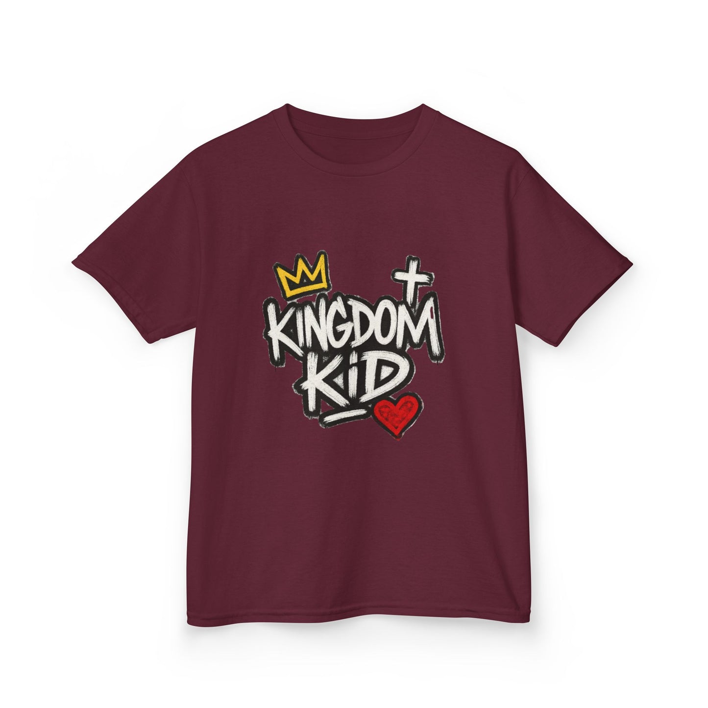 Stylish Kids Tee for Young Believers | Kingdom Kid Design, Christian Youth Apparel, Gift for Baptism, Church Events, Kids Fashion
