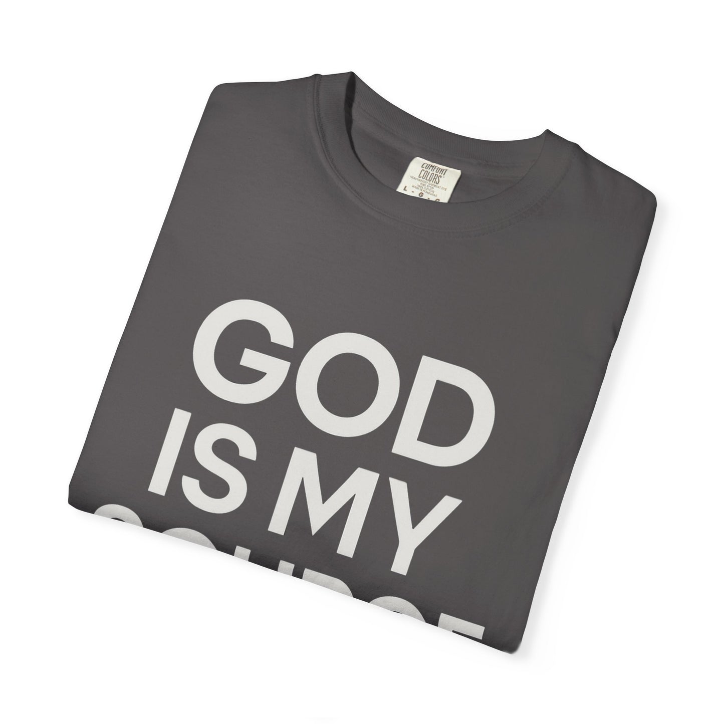 Faith-Inspired Unisex T-Shirt, God is My Source Tee, Religious Apparel, Inspirational Gift, Casual Faith Shirt, Christian Clothing