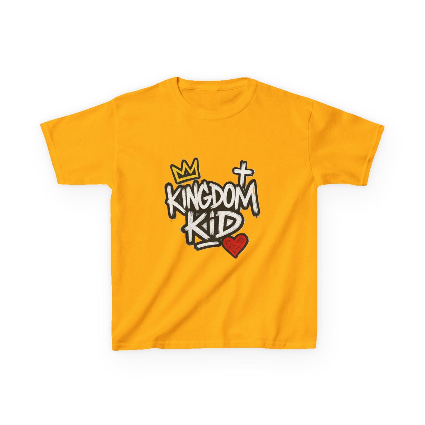 Stylish Kids Tee for Young Believers | Kingdom Kid Design, Christian Youth Apparel, Gift for Baptism, Church Events, Kids Fashion