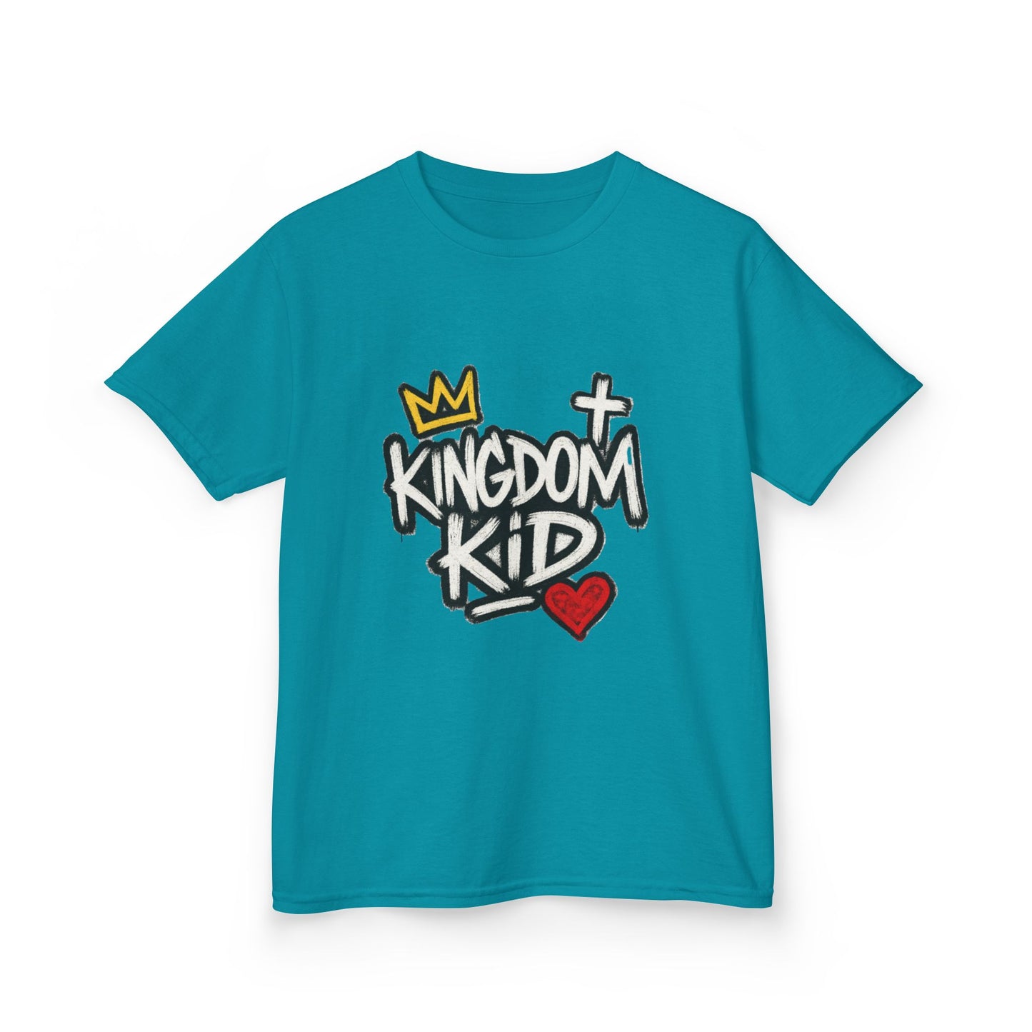 Stylish Kids Tee for Young Believers | Kingdom Kid Design, Christian Youth Apparel, Gift for Baptism, Church Events, Kids Fashion
