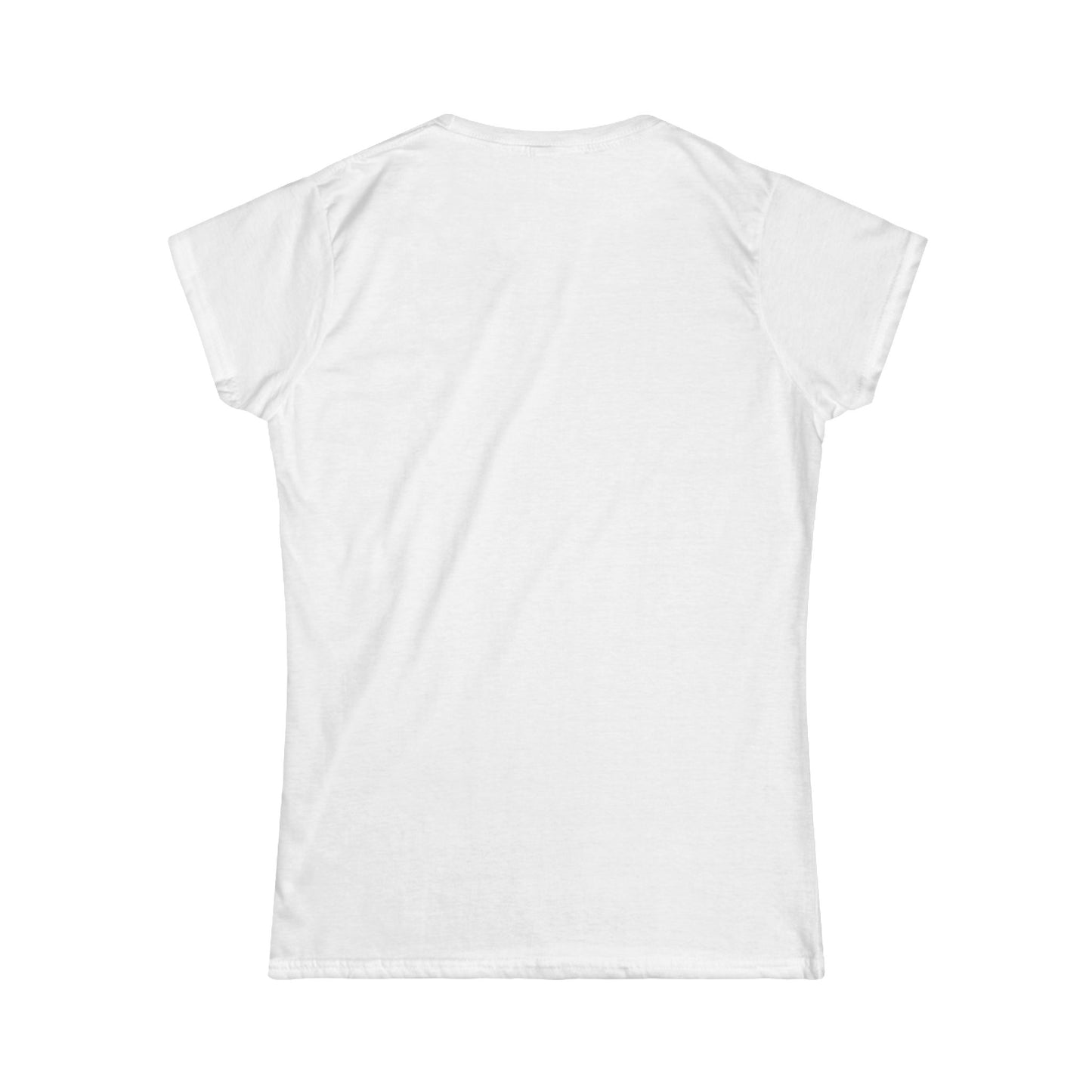 Faith-Inspired Women's Softstyle Tee - "She Walks with God", Inspirational Gift, Christian Apparel, Casual T-Shirt, Everyday Wear