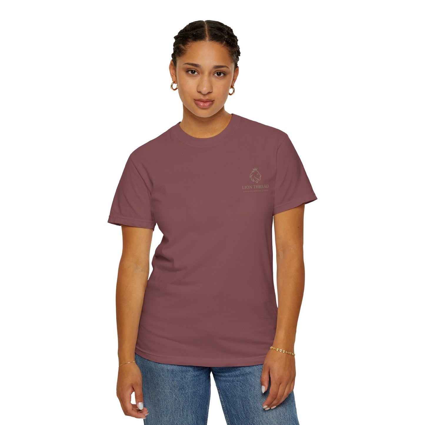 Faith-Inspired Unisex T-shirt: Heaven Don’t Back Down, Inspirational Apparel, Casual Wear, Gift for Believers, Everyday Comfort