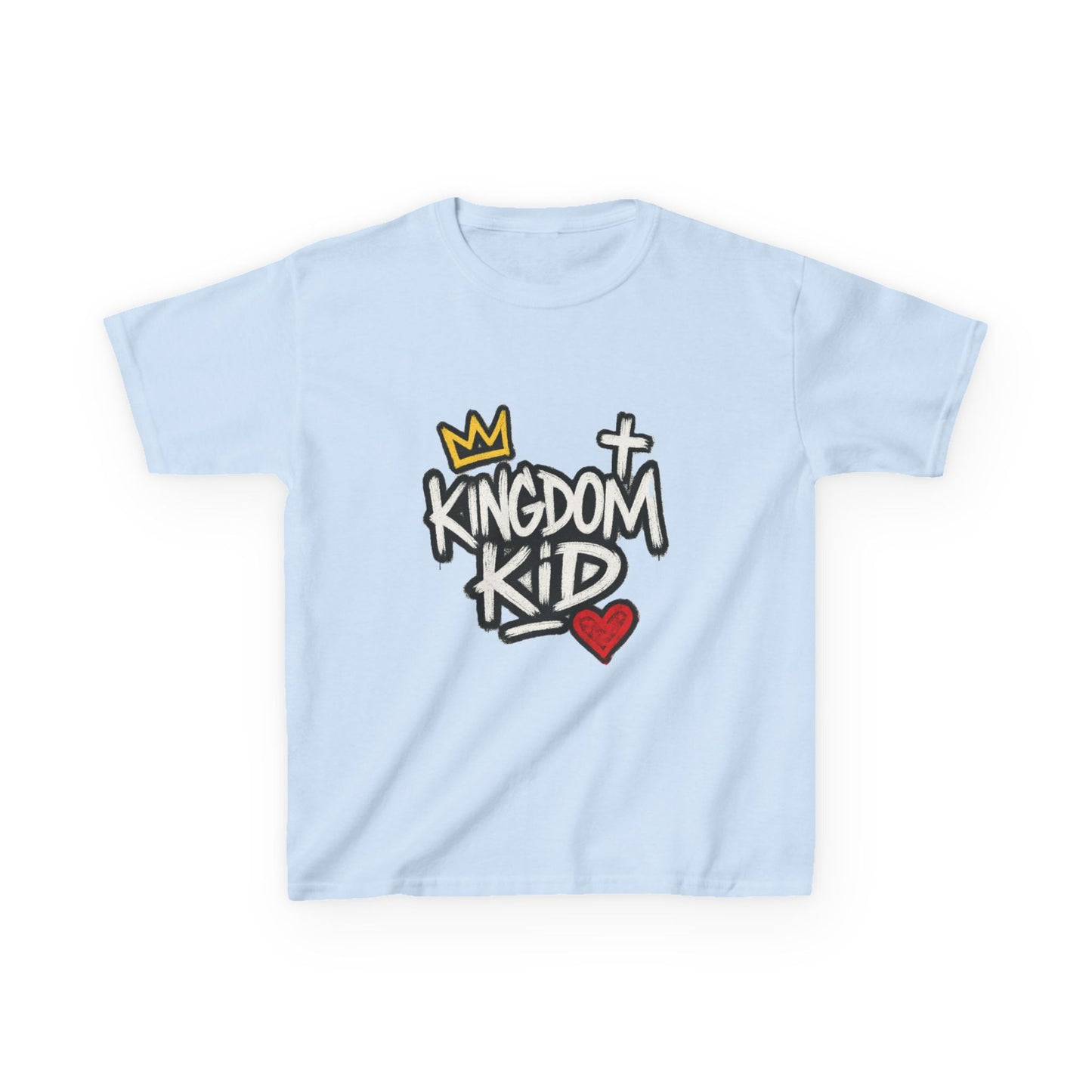 Stylish Kids Tee for Young Believers | Kingdom Kid Design, Christian Youth Apparel, Gift for Baptism, Church Events, Kids Fashion