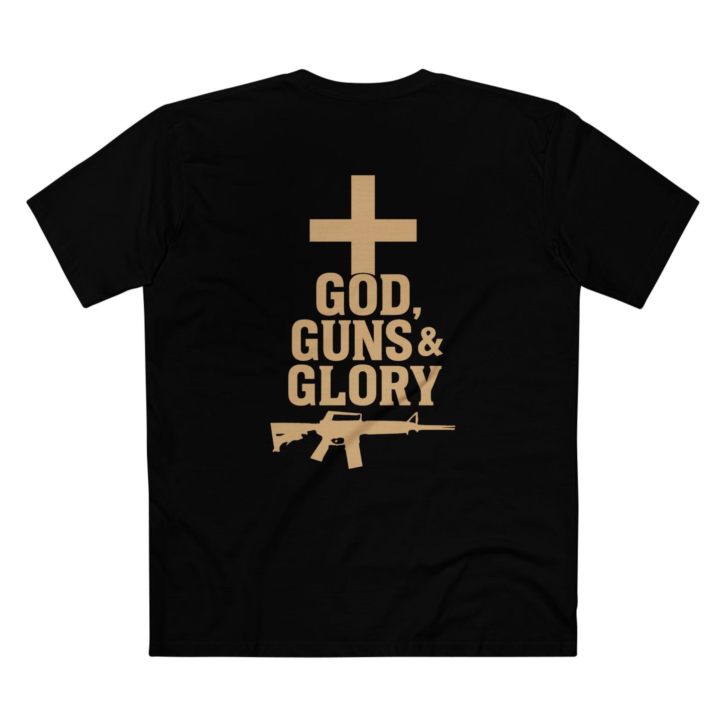 Faith & Freedom Tee, Casual T-Shirt for Patriotic Souls, Stylish Gift for Christians, Perfect for Holidays & Celebrations