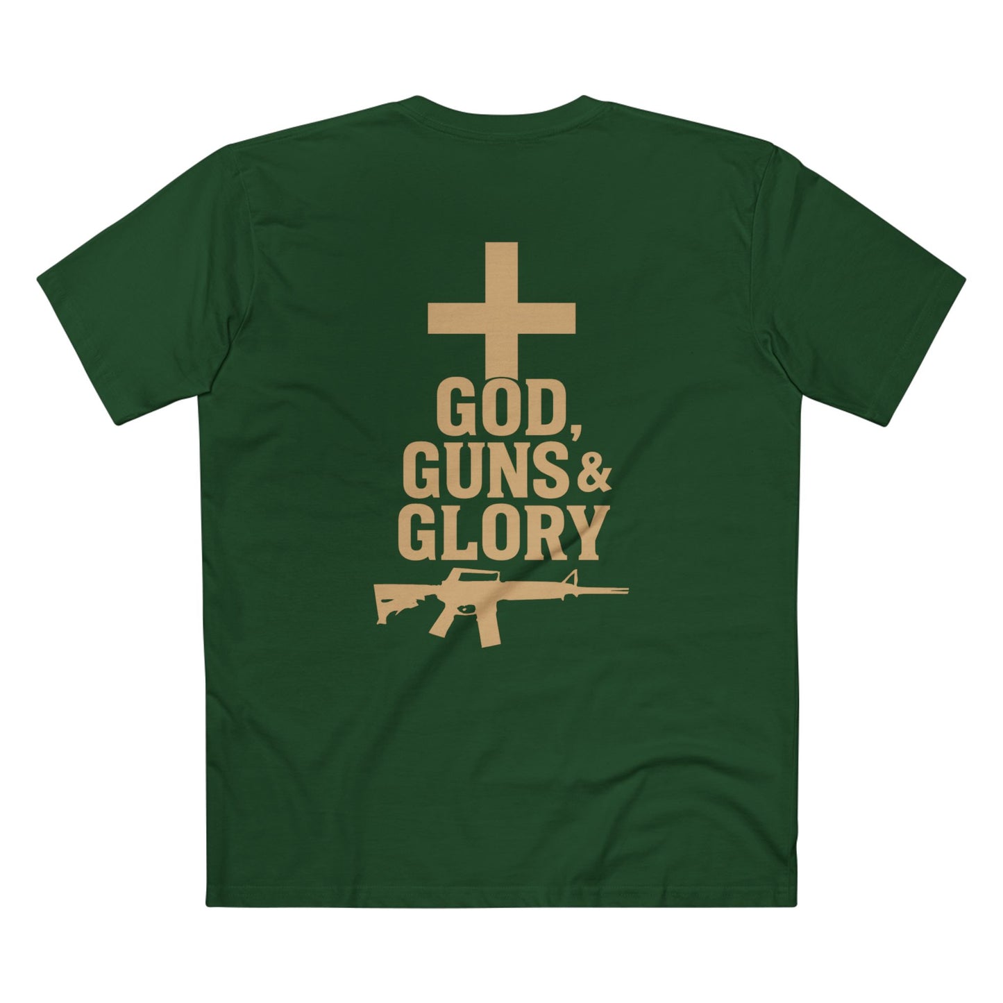 Faith & Freedom Tee, Casual T-Shirt for Patriotic Souls, Stylish Gift for Christians, Perfect for Holidays & Celebrations