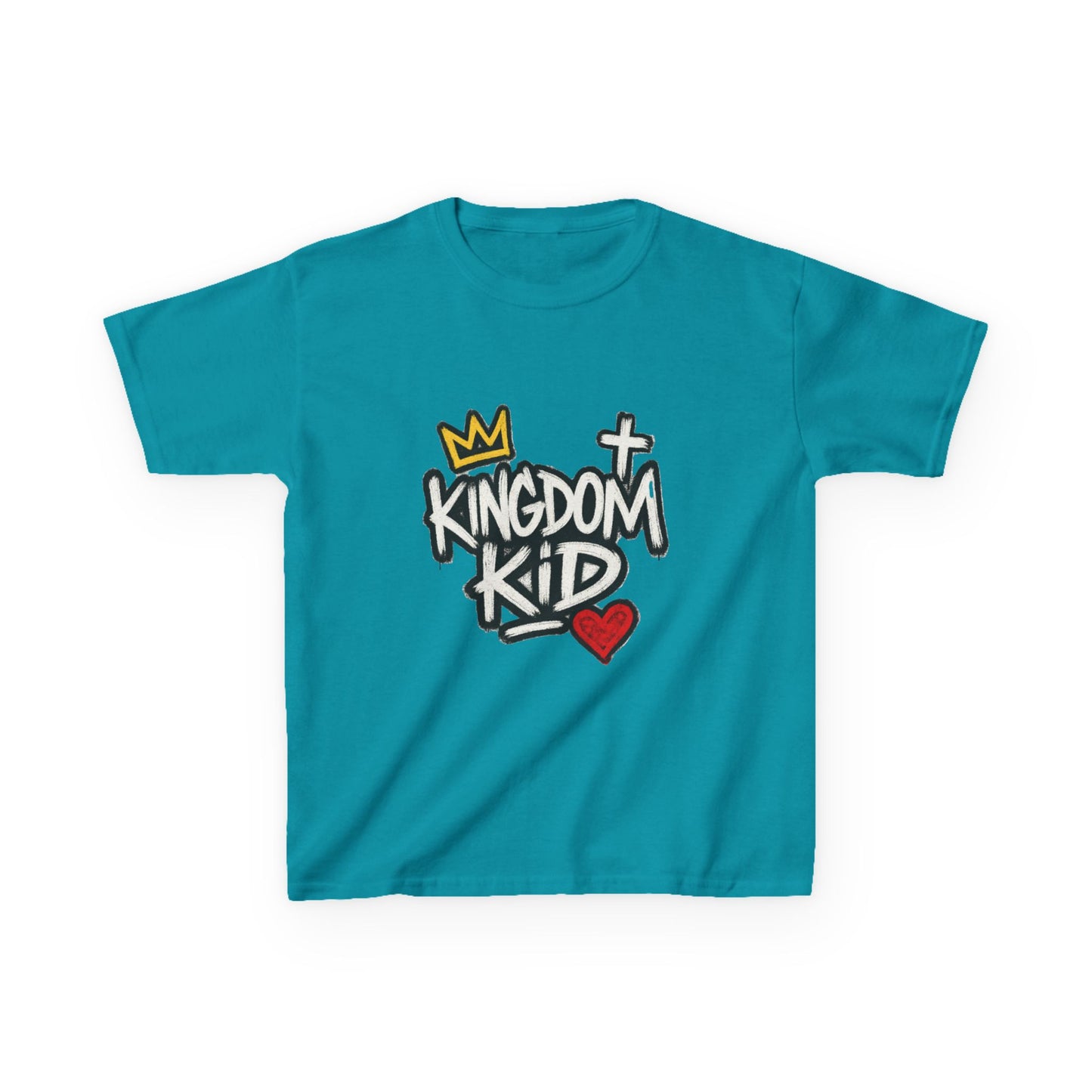 Stylish Kids Tee for Young Believers | Kingdom Kid Design, Christian Youth Apparel, Gift for Baptism, Church Events, Kids Fashion