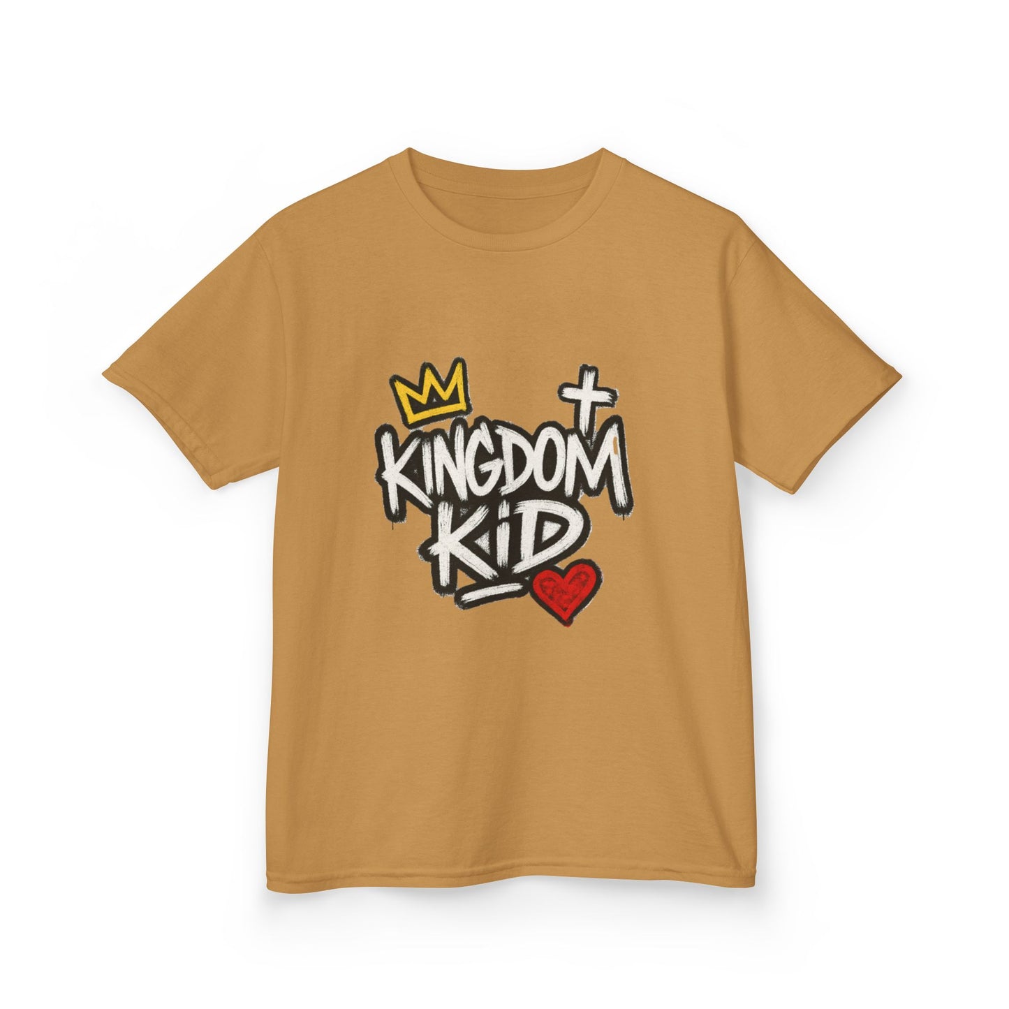 Stylish Kids Tee for Young Believers | Kingdom Kid Design, Christian Youth Apparel, Gift for Baptism, Church Events, Kids Fashion