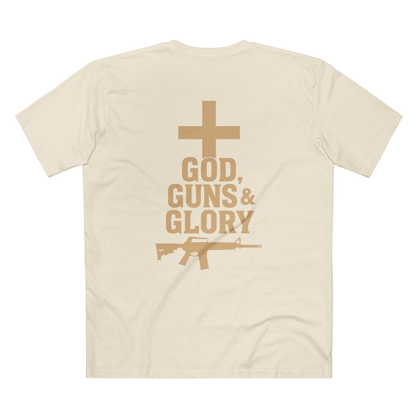 Faith & Freedom Tee, Casual T-Shirt for Patriotic Souls, Stylish Gift for Christians, Perfect for Holidays & Celebrations