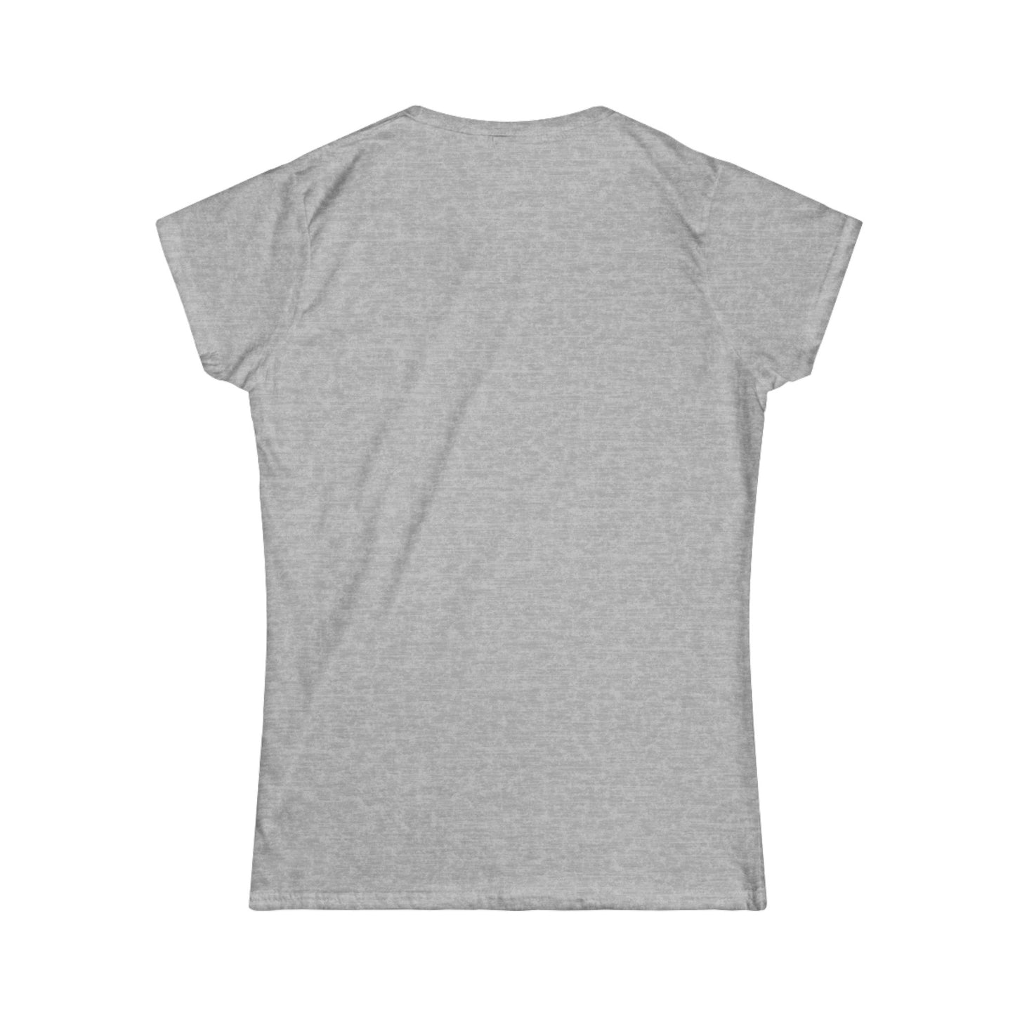 Faith-Inspired Women's Softstyle Tee - "She Walks with God", Inspirational Gift, Christian Apparel, Casual T-Shirt, Everyday Wear