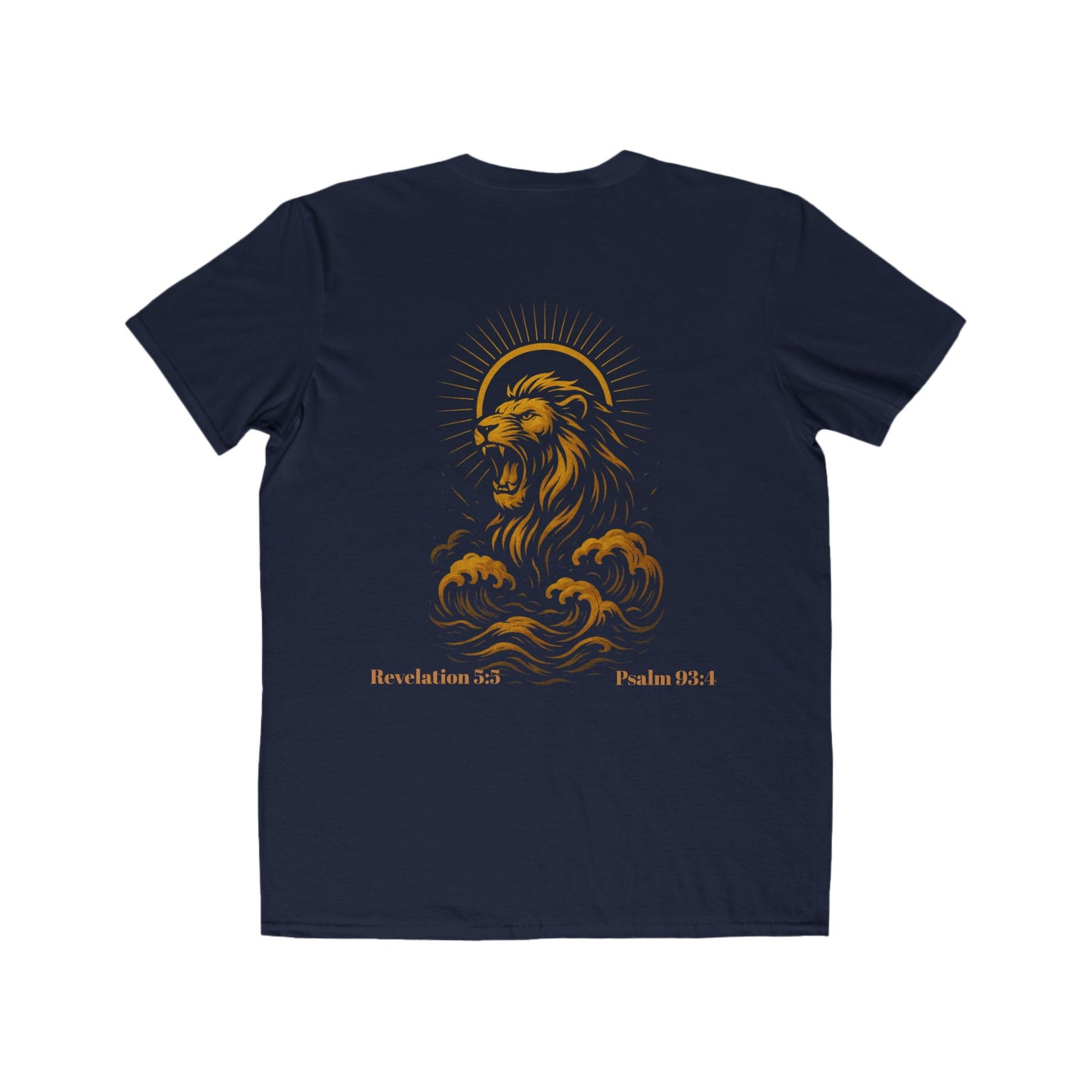 Men's Fashion Tee with Lion Design, Lightweight Casual Shirt, Summer Outfit, Beachwear, Gift for Him, Graphic T-Shirt
