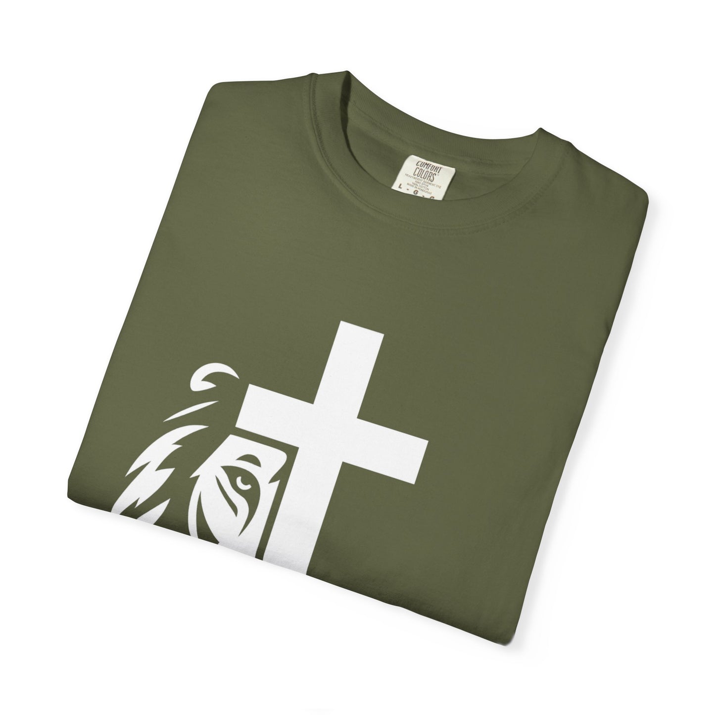Faith-Inspired Lion T-Shirt, Christian Apparel, Unisex Tee, Spiritual Gift, Casual Wear, Unique Religious Shirt