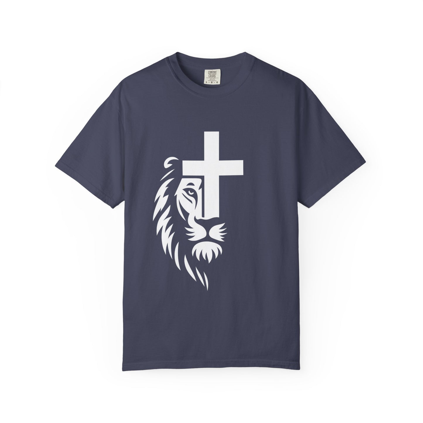 Faith-Inspired Lion T-Shirt, Christian Apparel, Unisex Tee, Spiritual Gift, Casual Wear, Unique Religious Shirt