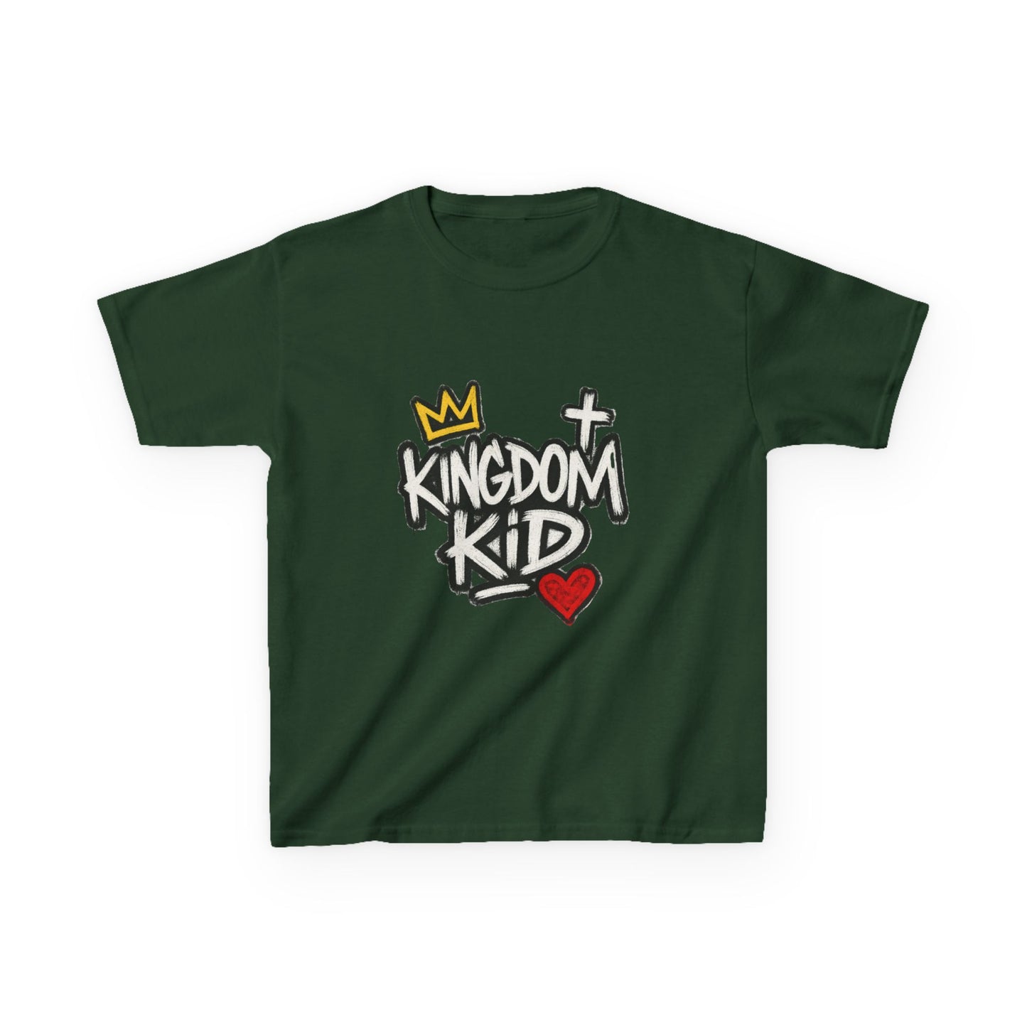 Stylish Kids Tee for Young Believers | Kingdom Kid Design, Christian Youth Apparel, Gift for Baptism, Church Events, Kids Fashion