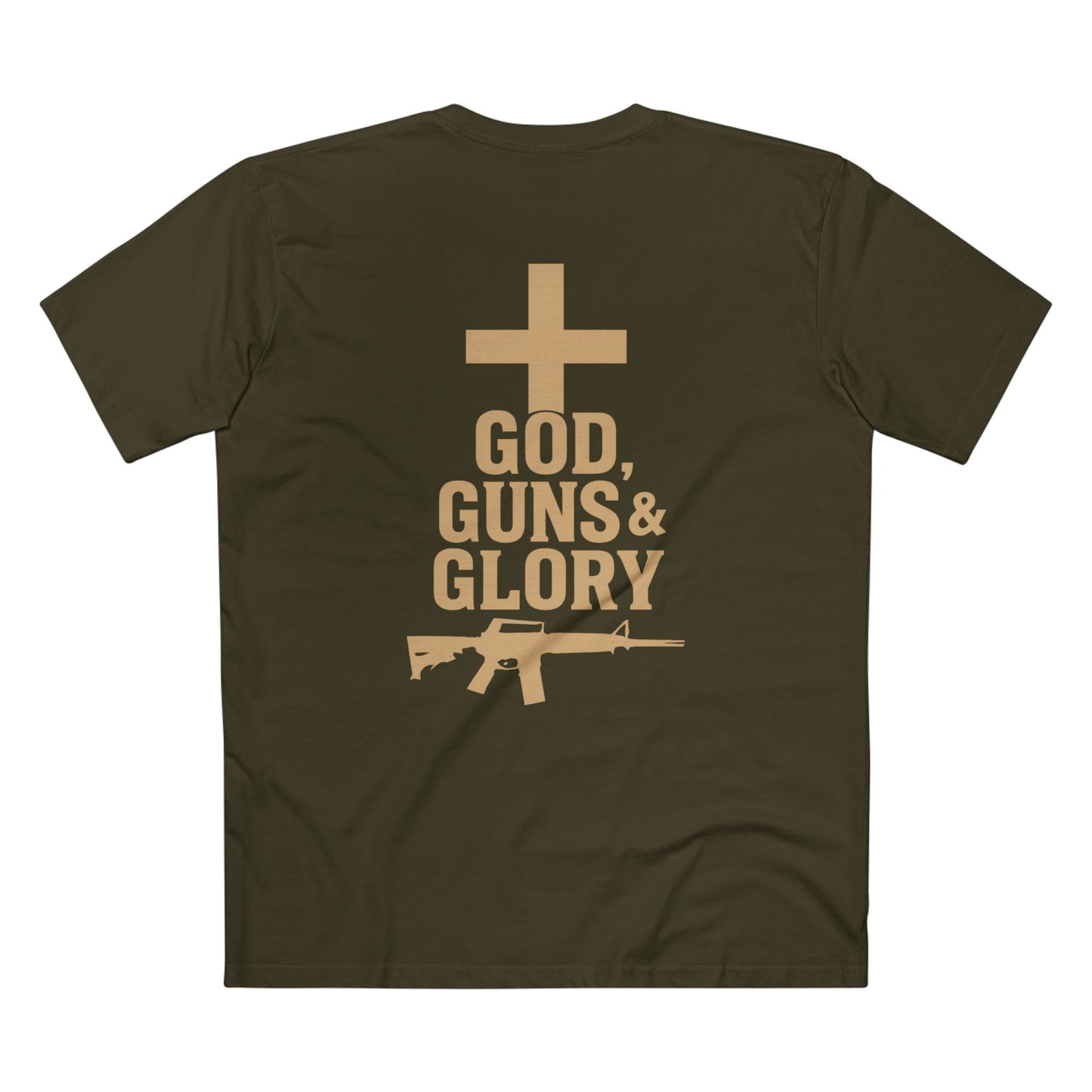 Faith & Freedom Tee, Casual T-Shirt for Patriotic Souls, Stylish Gift for Christians, Perfect for Holidays & Celebrations
