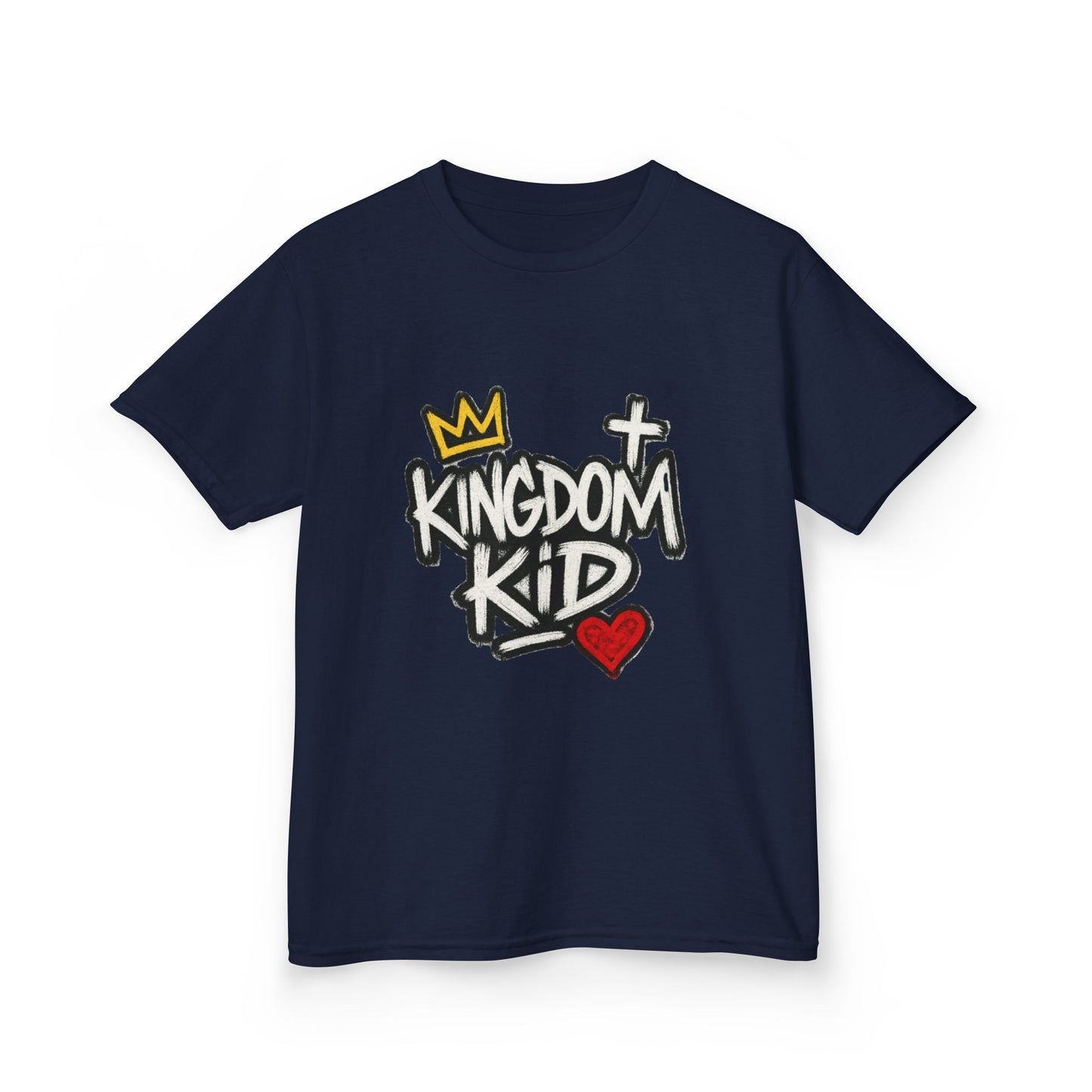 Stylish Kids Tee for Young Believers | Kingdom Kid Design, Christian Youth Apparel, Gift for Baptism, Church Events, Kids Fashion