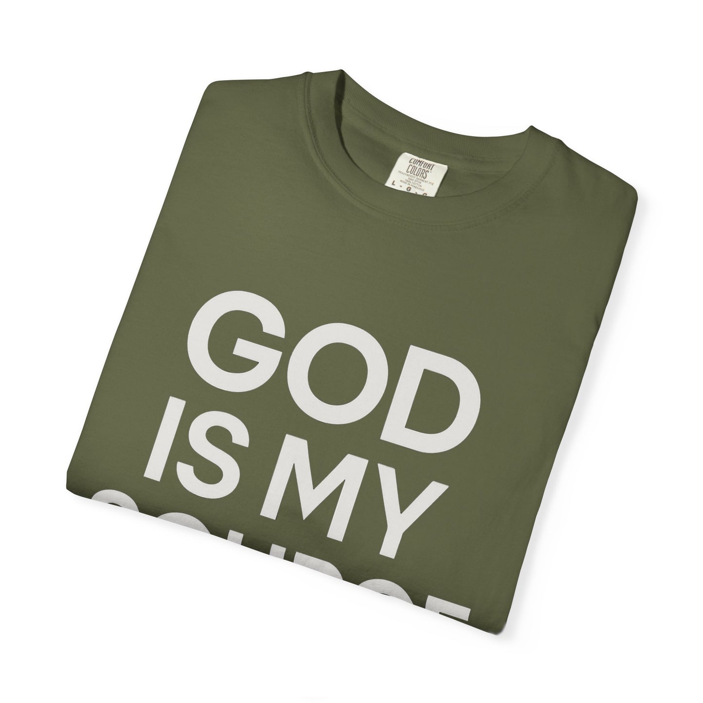Faith-Inspired Unisex T-Shirt, God is My Source Tee, Religious Apparel, Inspirational Gift, Casual Faith Shirt, Christian Clothing