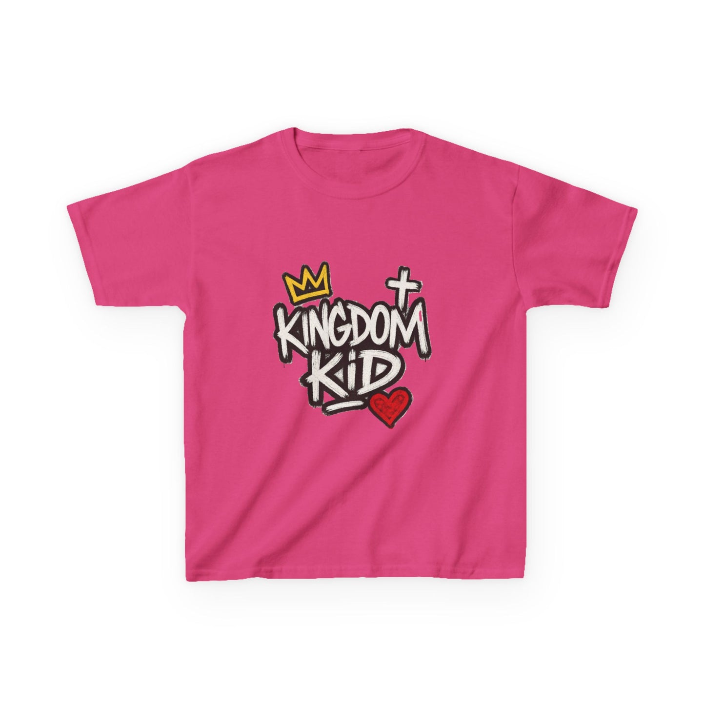 Stylish Kids Tee for Young Believers | Kingdom Kid Design, Christian Youth Apparel, Gift for Baptism, Church Events, Kids Fashion