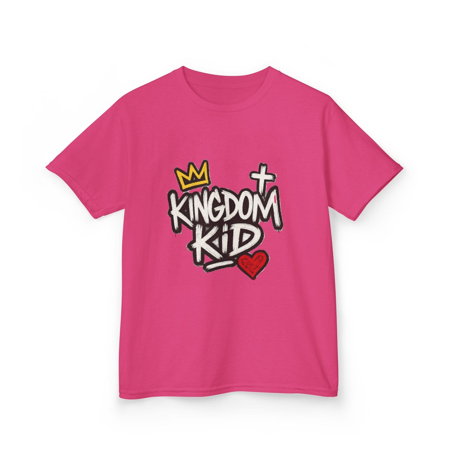 Stylish Kids Tee for Young Believers | Kingdom Kid Design, Christian Youth Apparel, Gift for Baptism, Church Events, Kids Fashion