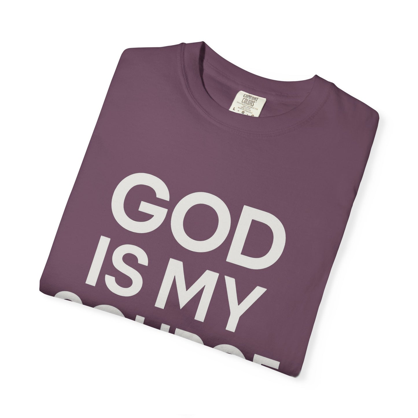 Faith-Inspired Unisex T-Shirt, God is My Source Tee, Religious Apparel, Inspirational Gift, Casual Faith Shirt, Christian Clothing