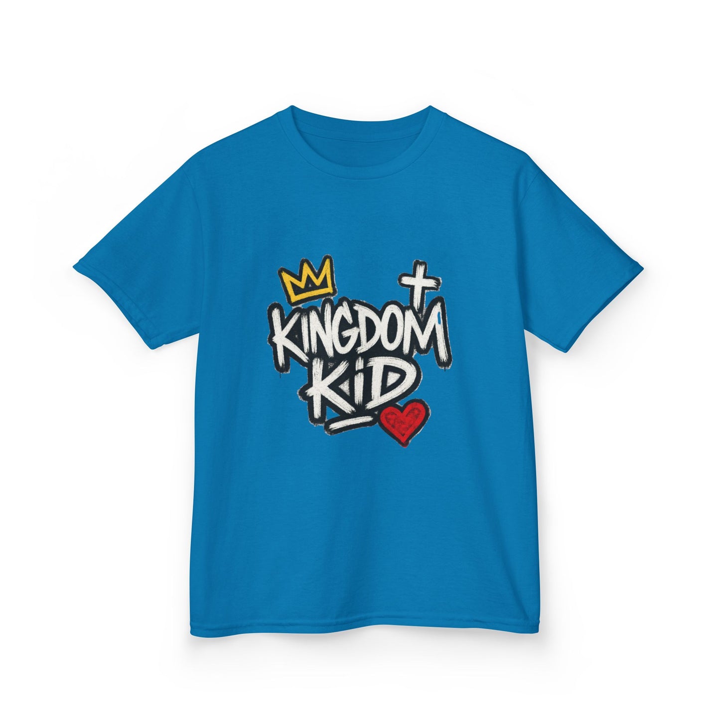 Stylish Kids Tee for Young Believers | Kingdom Kid Design, Christian Youth Apparel, Gift for Baptism, Church Events, Kids Fashion