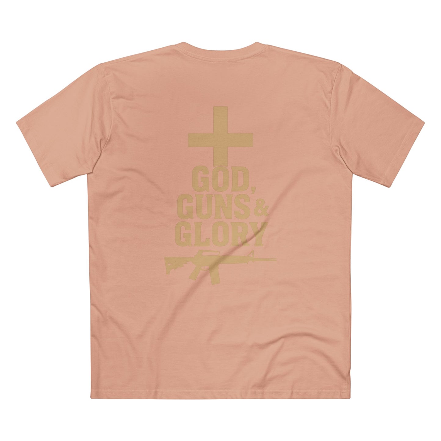 Faith & Freedom Tee, Casual T-Shirt for Patriotic Souls, Stylish Gift for Christians, Perfect for Holidays & Celebrations