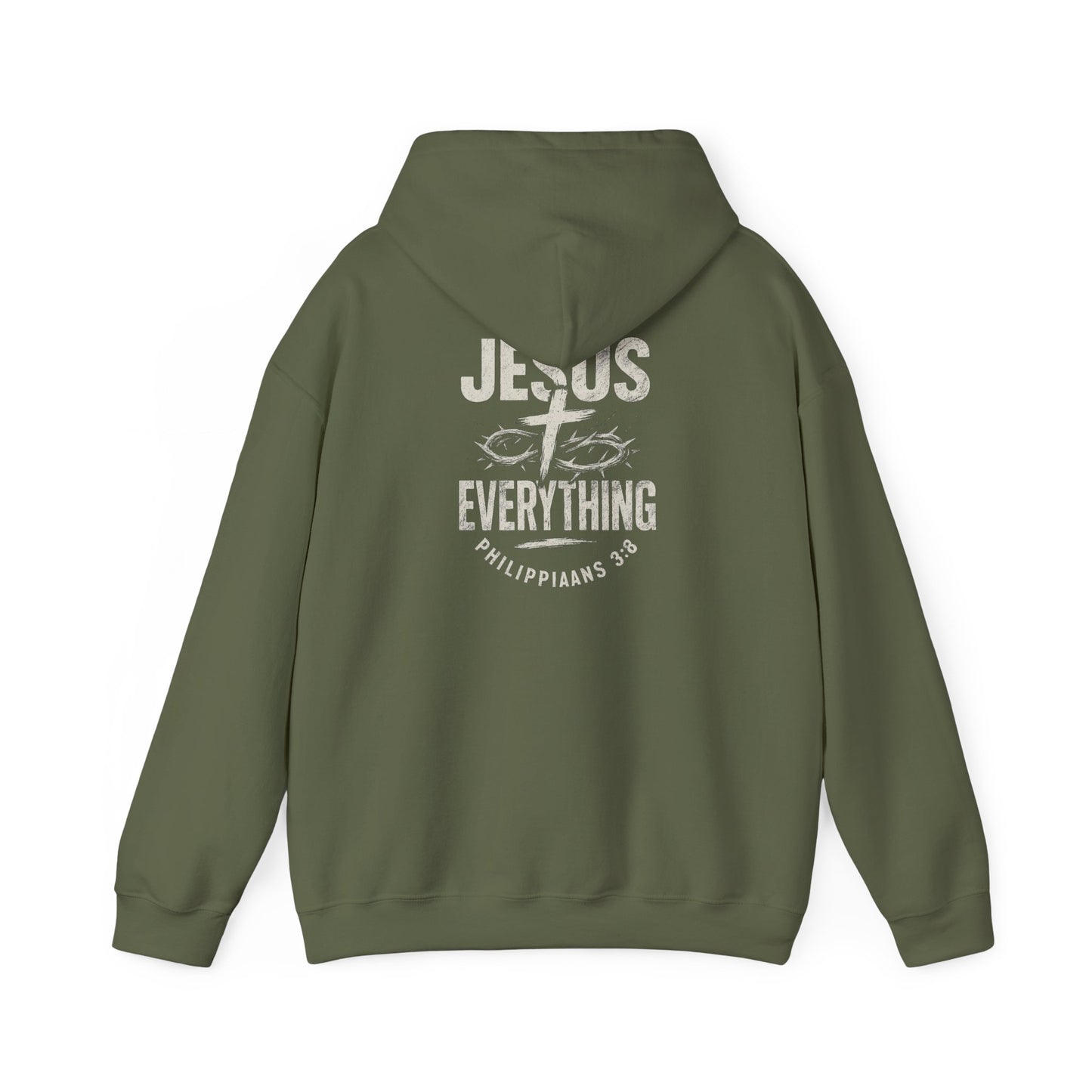 Faith-Inspired Hoodie, Christian Sweatshirt, Unisex Worship Apparel, Cozy Church Wear, Gift for Believers