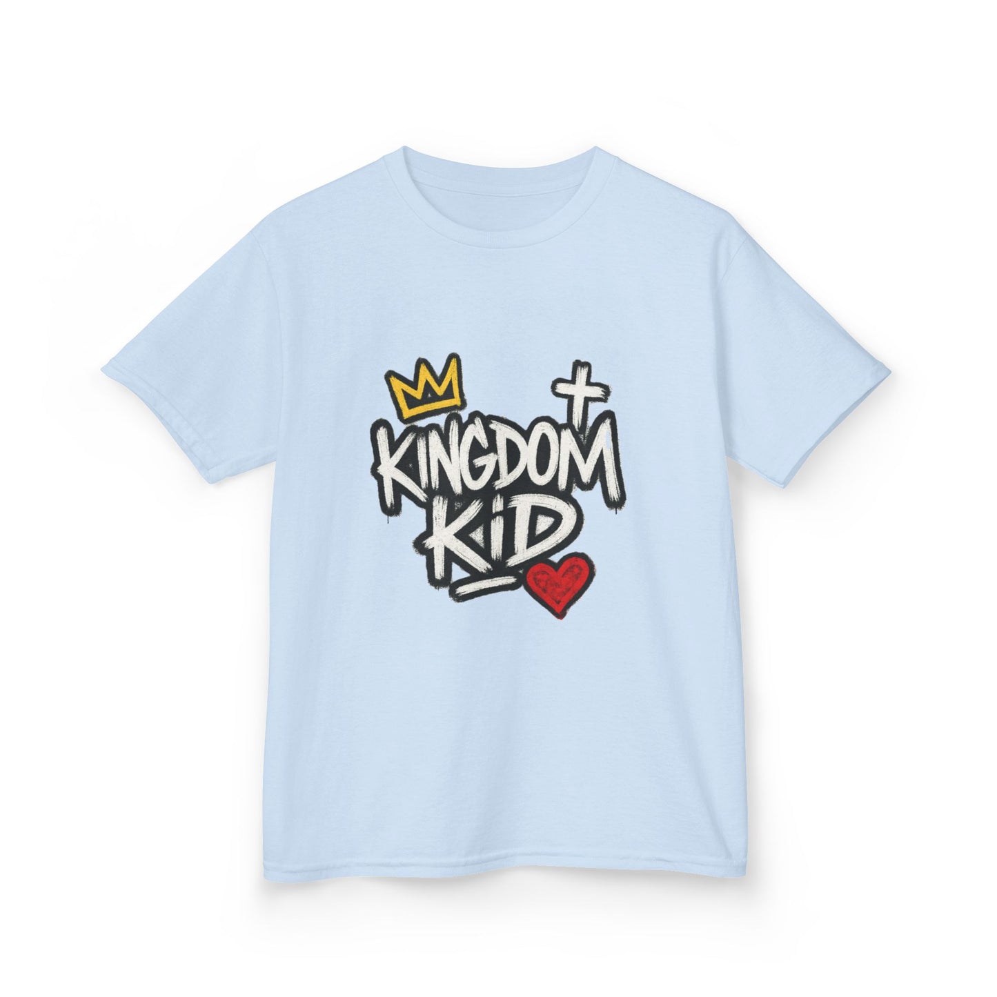Stylish Kids Tee for Young Believers | Kingdom Kid Design, Christian Youth Apparel, Gift for Baptism, Church Events, Kids Fashion