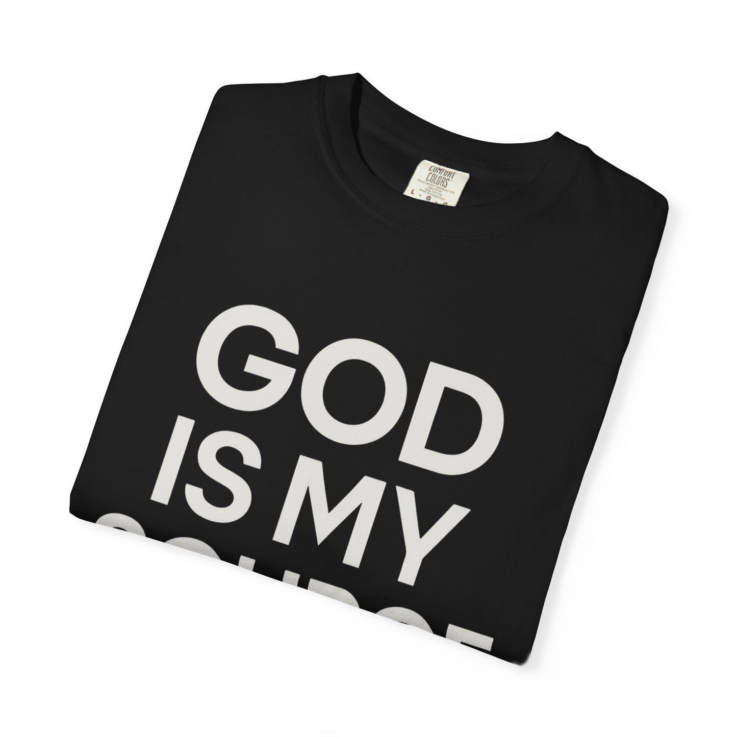 Faith-Inspired Unisex T-Shirt, God is My Source Tee, Religious Apparel, Inspirational Gift, Casual Faith Shirt, Christian Clothing