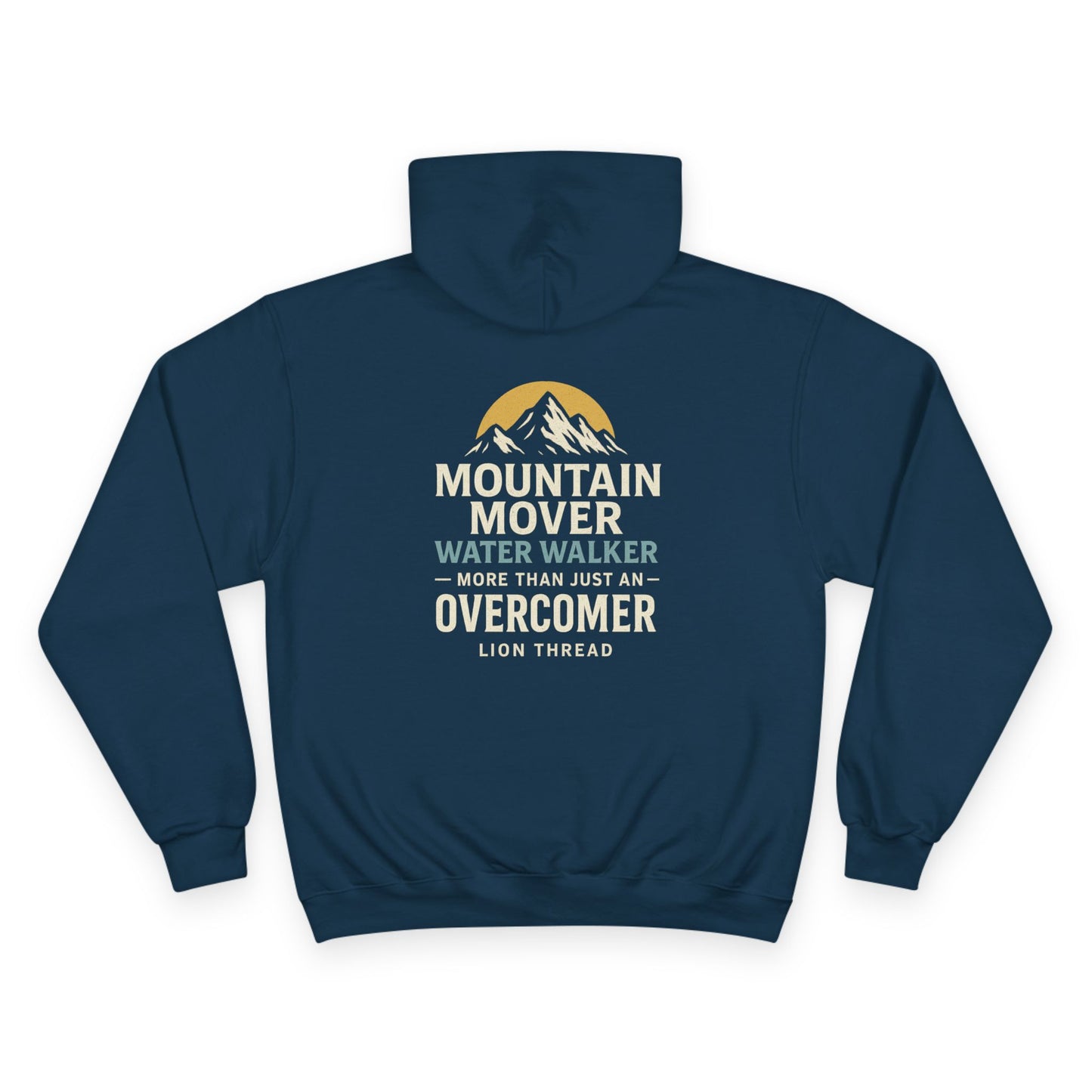 Inspirational Champion Hoodie - Mountain Mover Quote, Motivational Apparel, Perfect for Gift Giving, Casual Wear, Gym Gear, Spiritual [...]