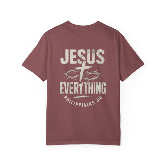 Jesus Everything Unisex T-Shirt | Casual Faith Apparel, Christian Gift, Inspirational Clothing, Religious Tees, Bible Verse Shirt