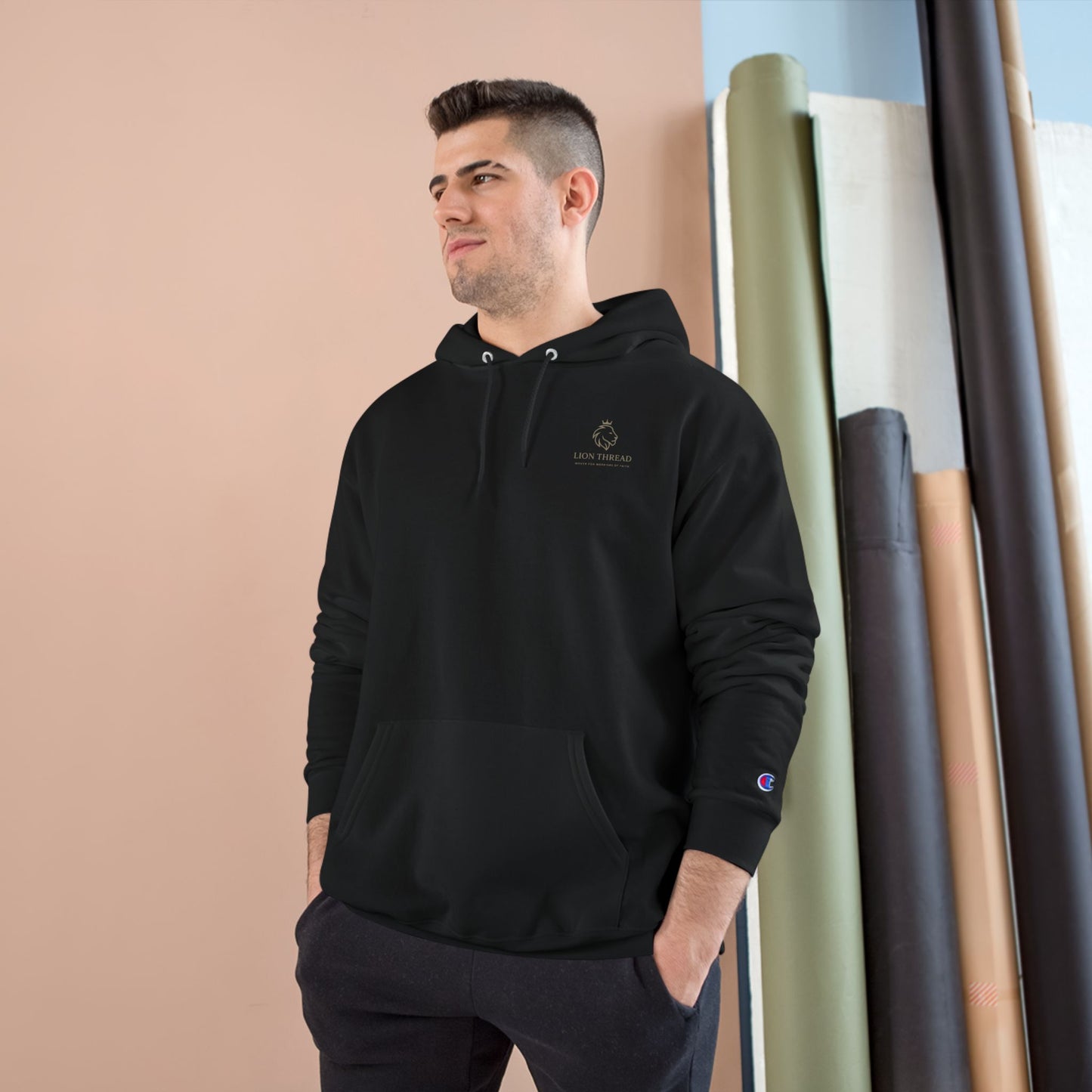 Inspirational Champion Hoodie - Mountain Mover Quote, Motivational Apparel, Perfect for Gift Giving, Casual Wear, Gym Gear, Spiritual [...]