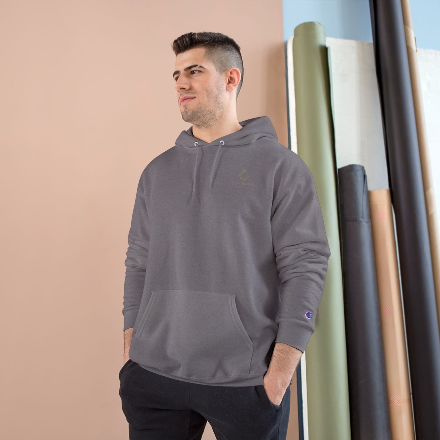 Champion Hoodie with Lion Graphic for Faith and Strength Enthusiasts, Cozy Sweatshirt, Gift for Him or Her, Perfect for Casual [...]