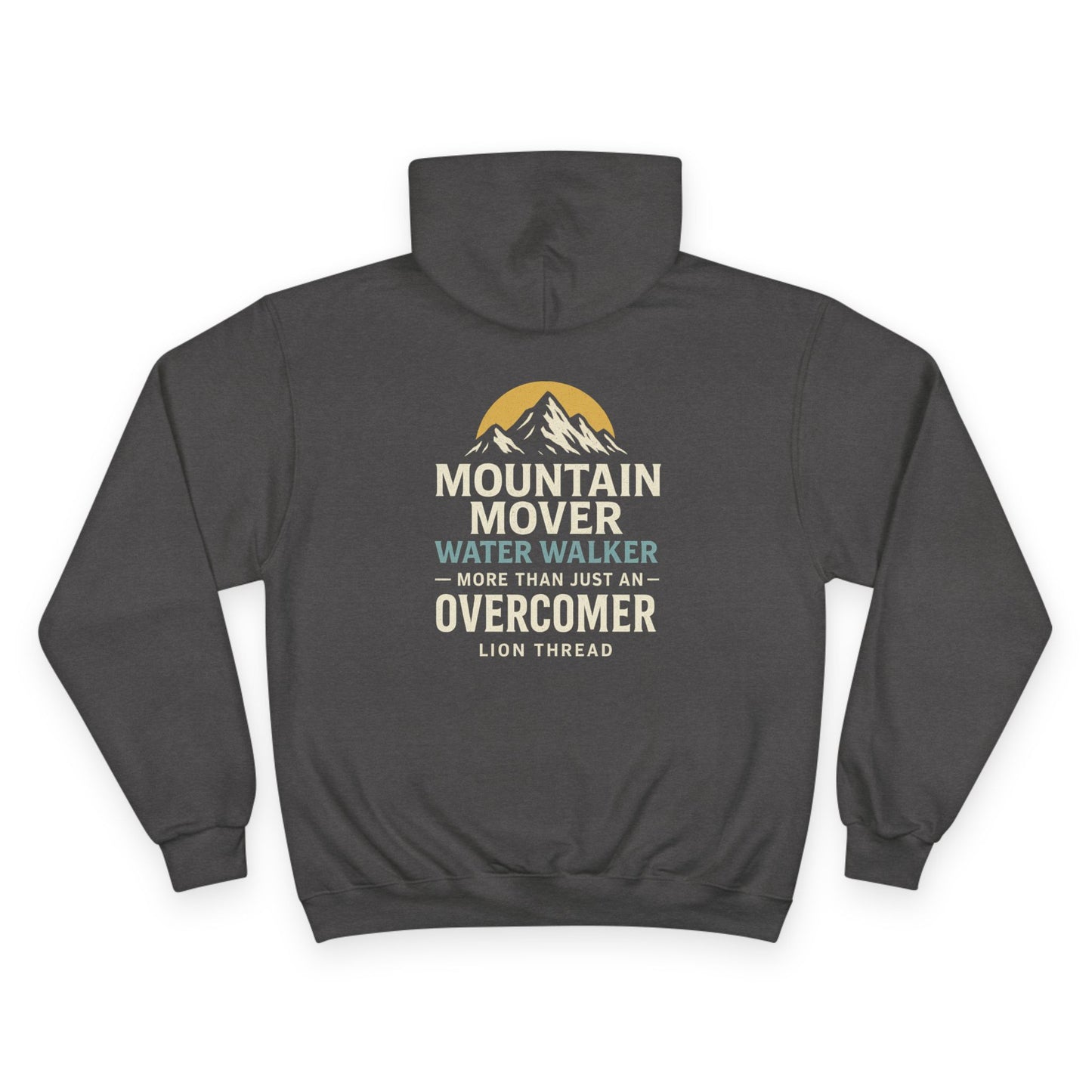 Inspirational Champion Hoodie - Mountain Mover Quote, Motivational Apparel, Perfect for Gift Giving, Casual Wear, Gym Gear, Spiritual [...]