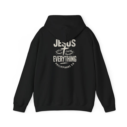 Faith-Inspired Hoodie, Christian Sweatshirt, Unisex Worship Apparel, Cozy Church Wear, Gift for Believers